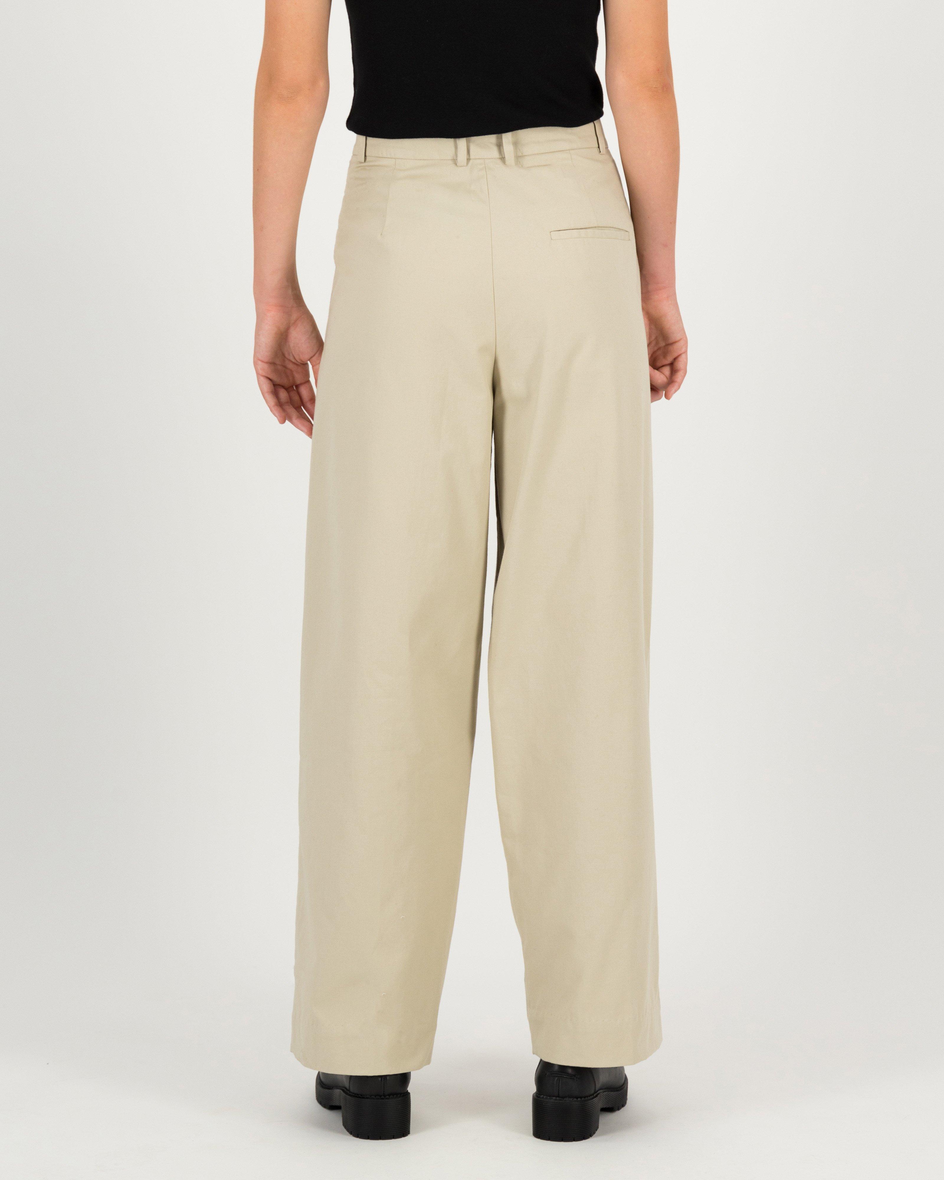 Poetry Rylen Relaxed Pant -  stone