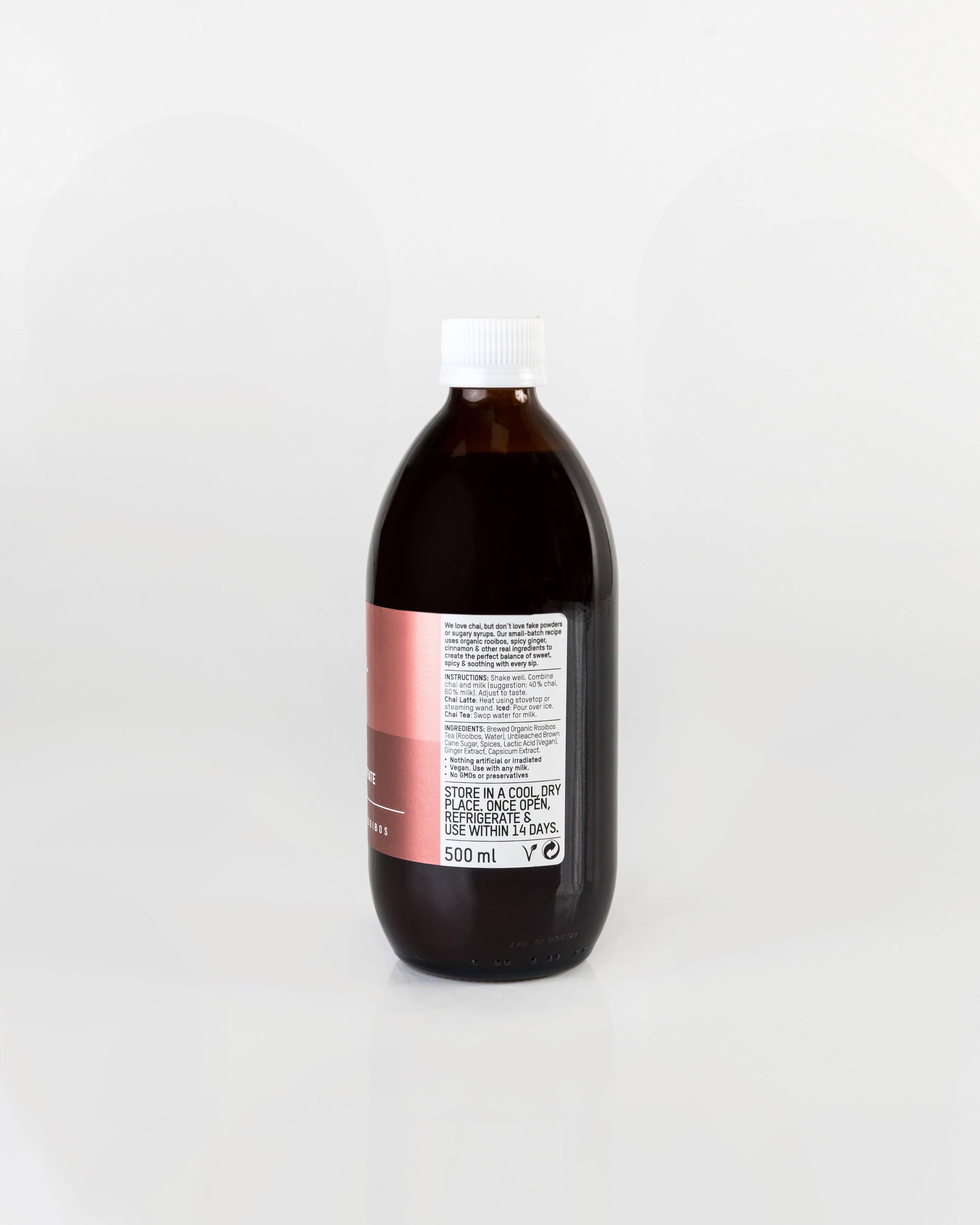 Theonista Chai Latte Concentrate 500ml -  orange