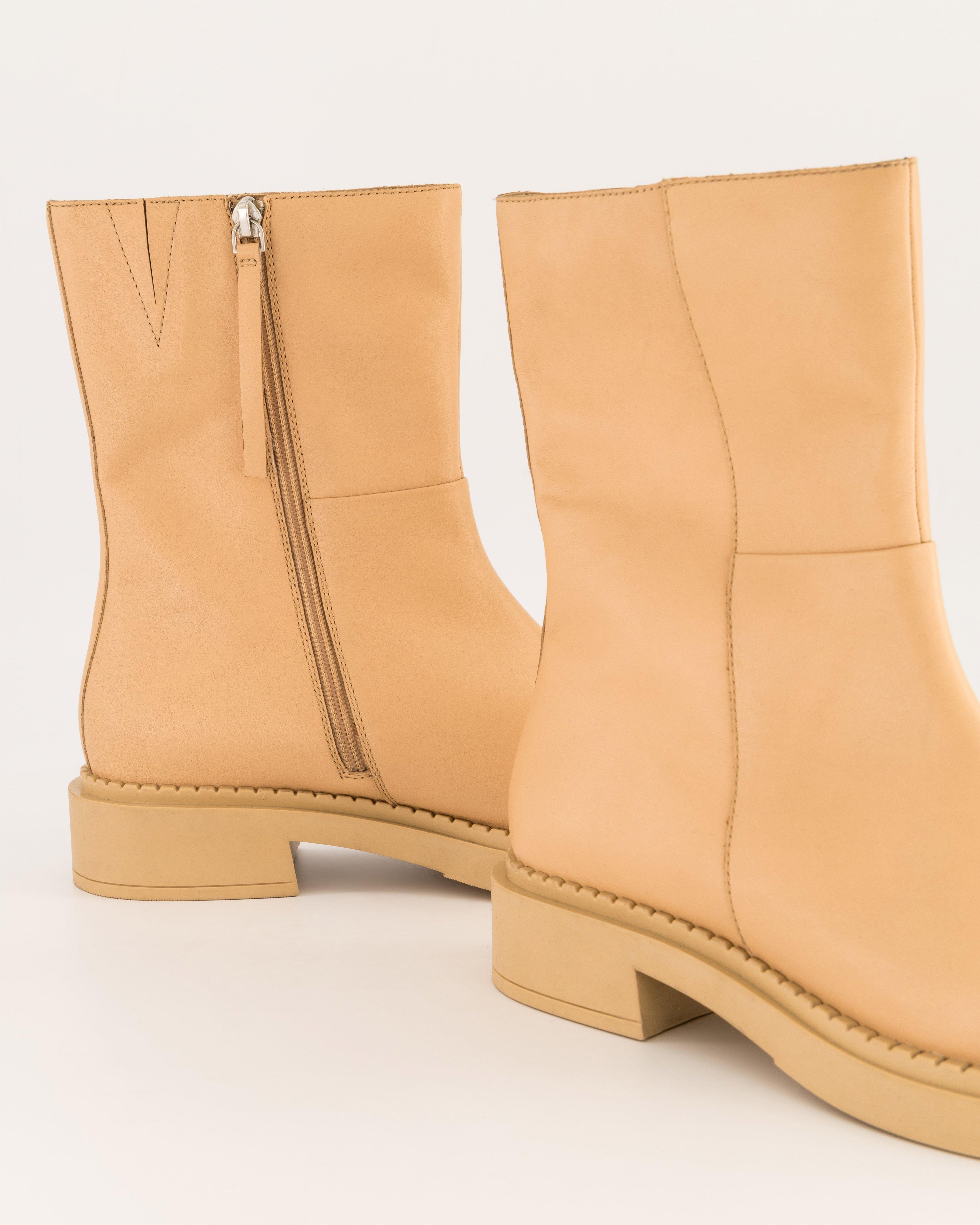 Aria Ankle Boot -  nude