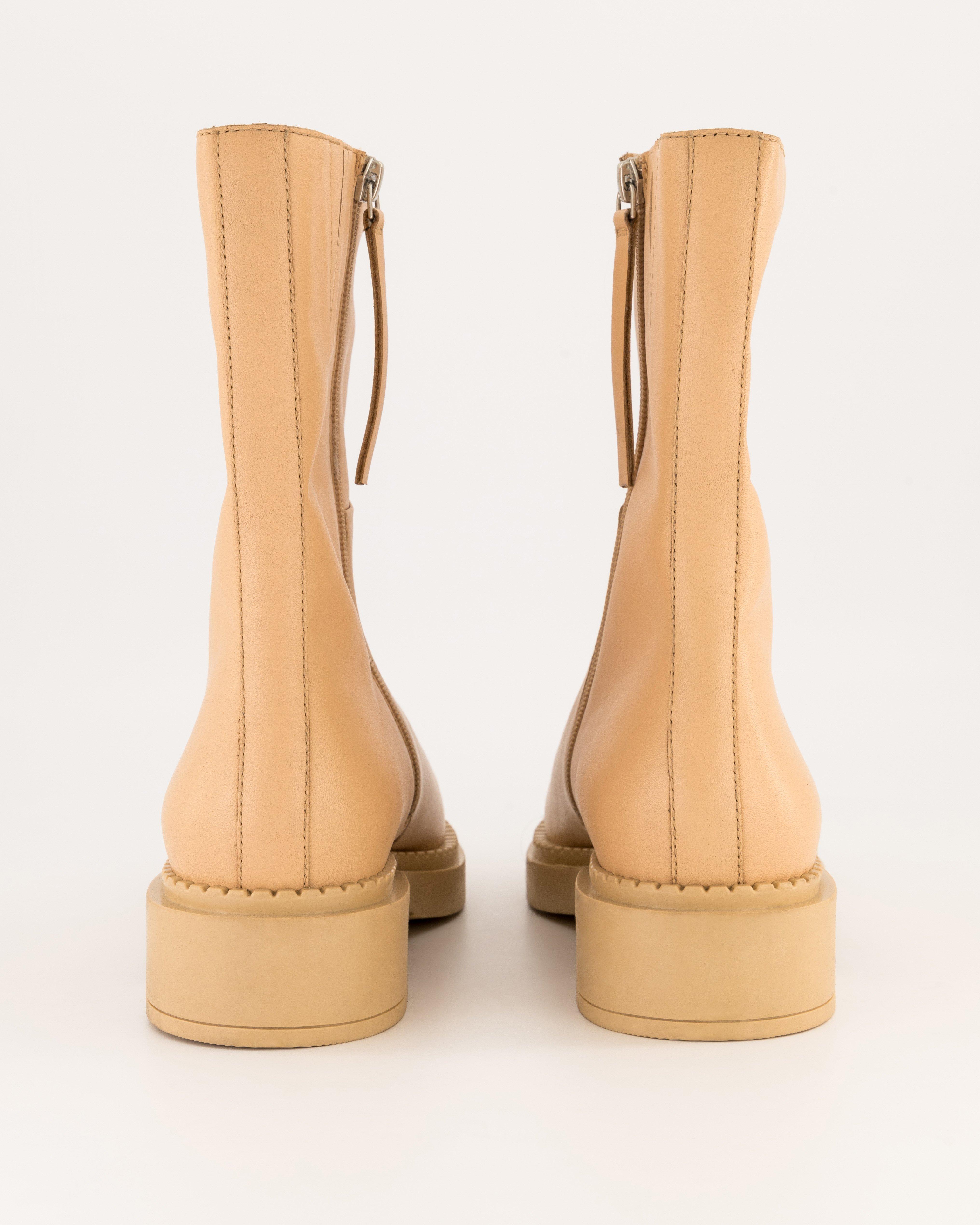 Aria Ankle Boot -  nude