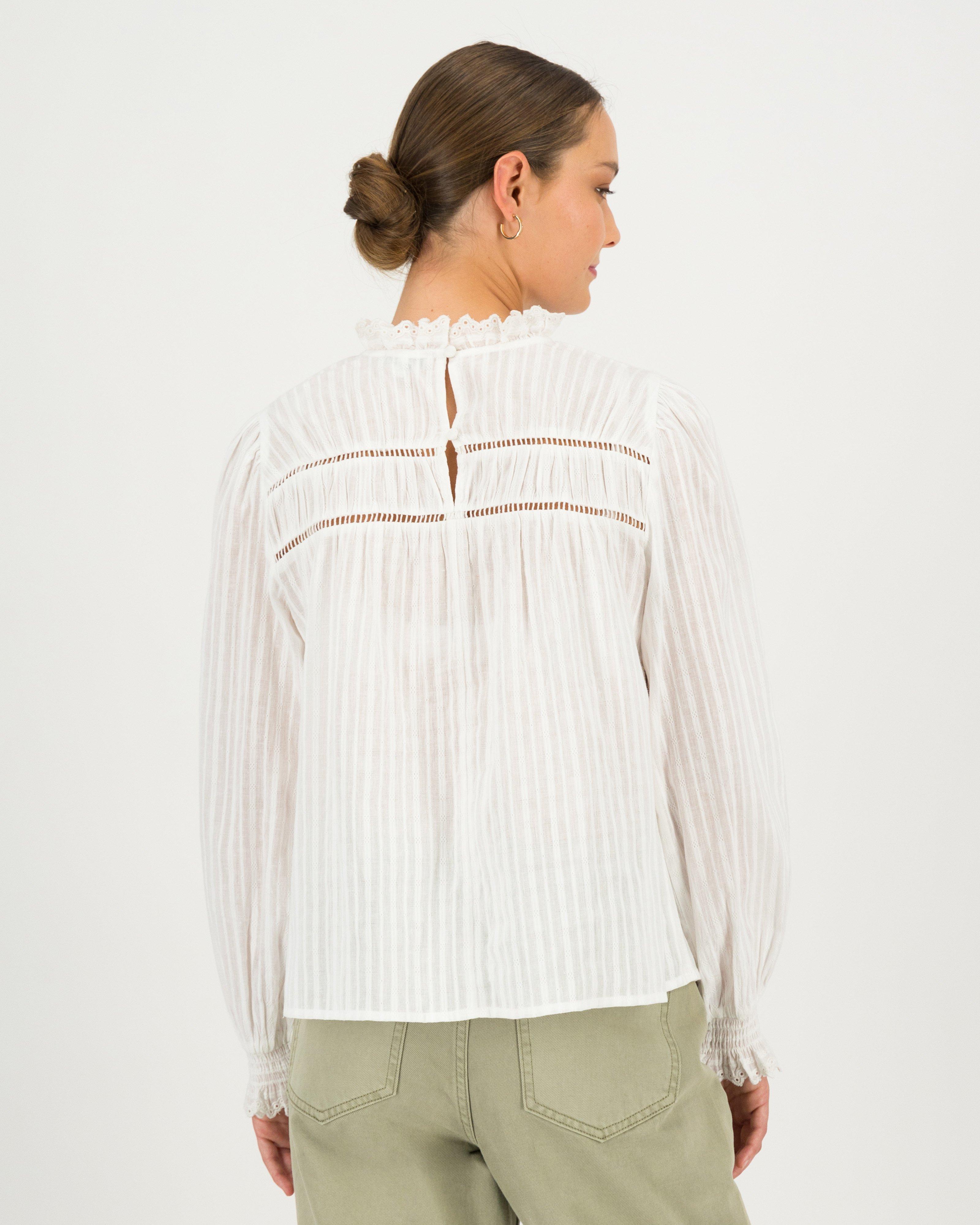 Charlie Blouse -  white