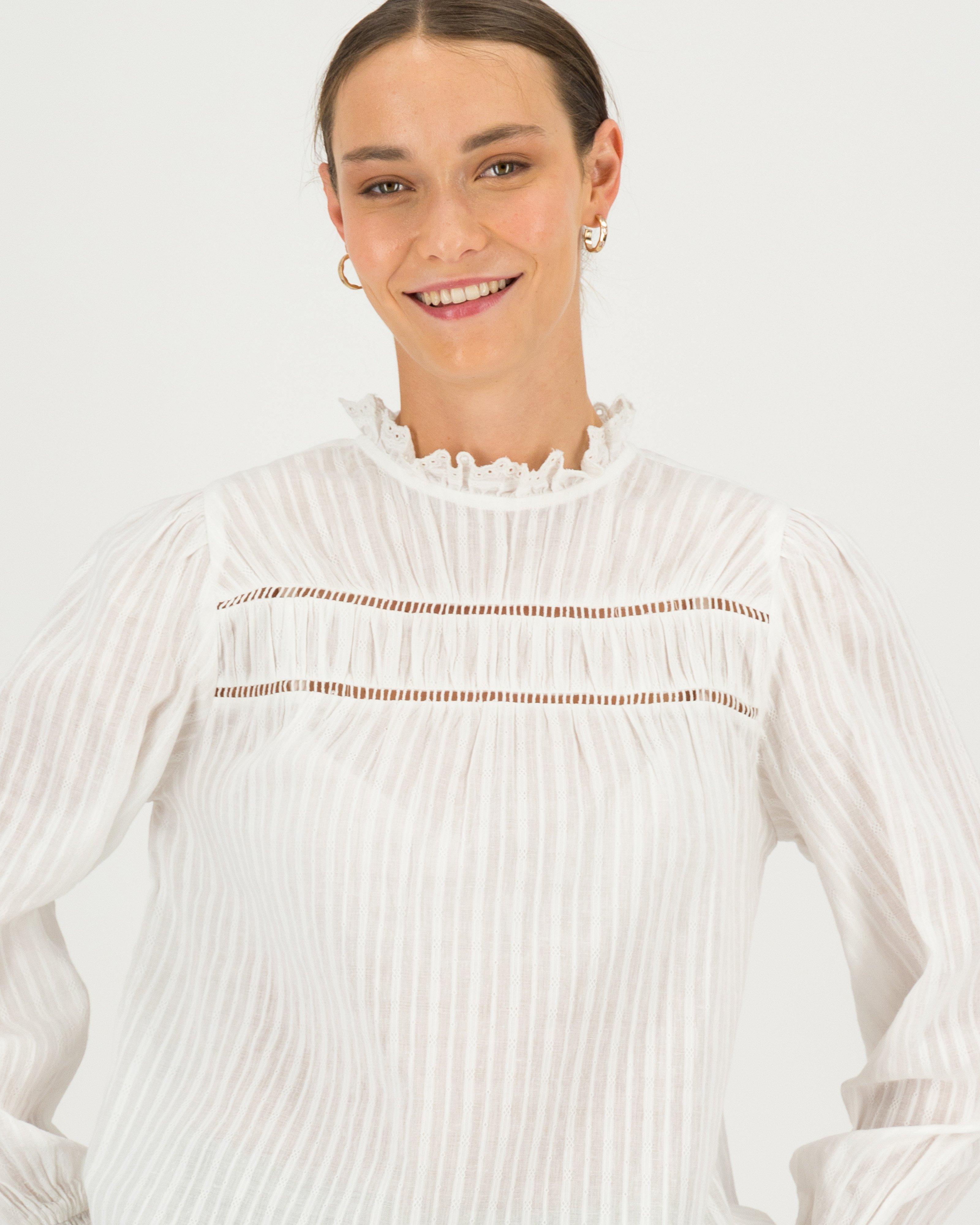 Charlie Blouse -  white