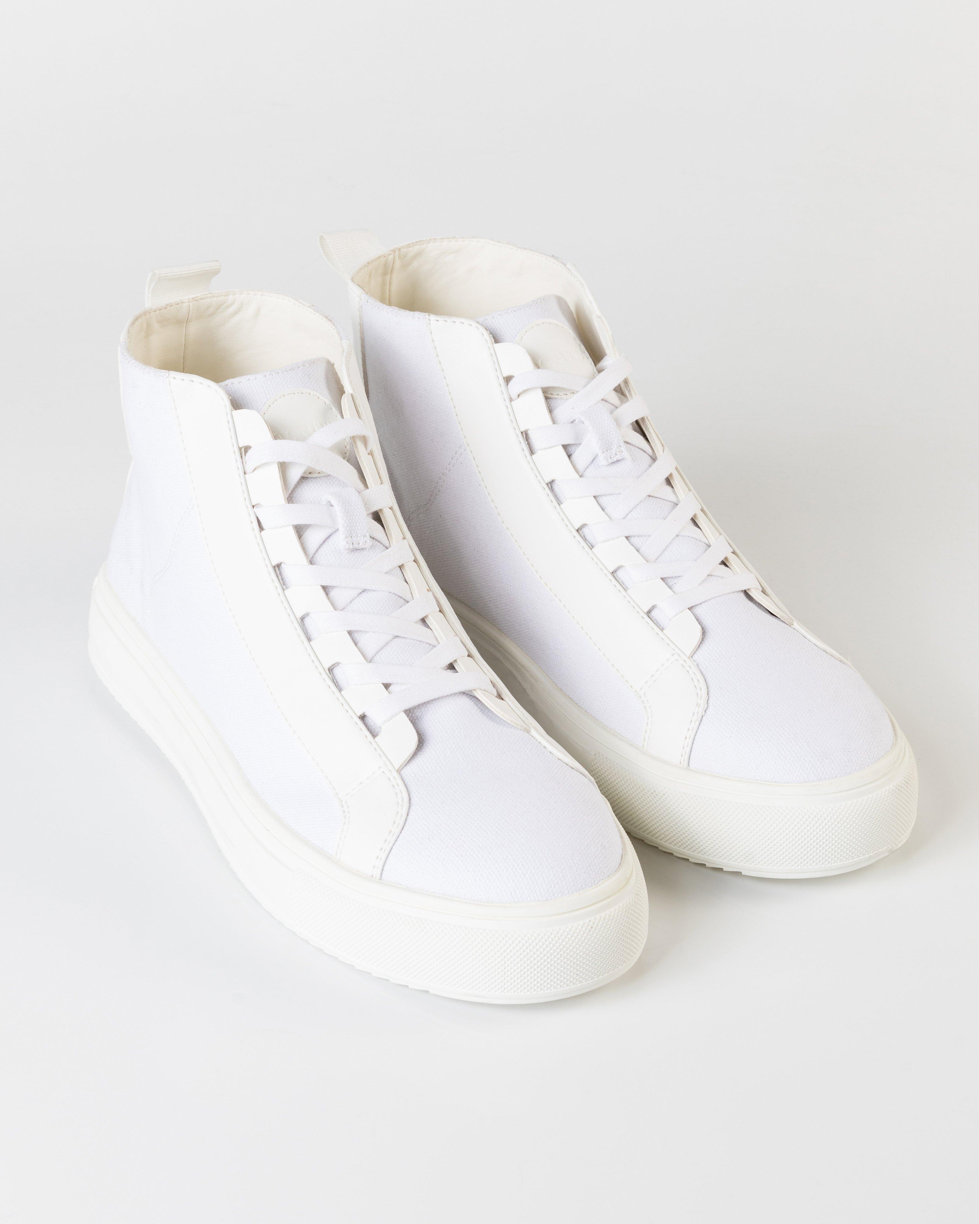 Avery High Top Sneaker -  white