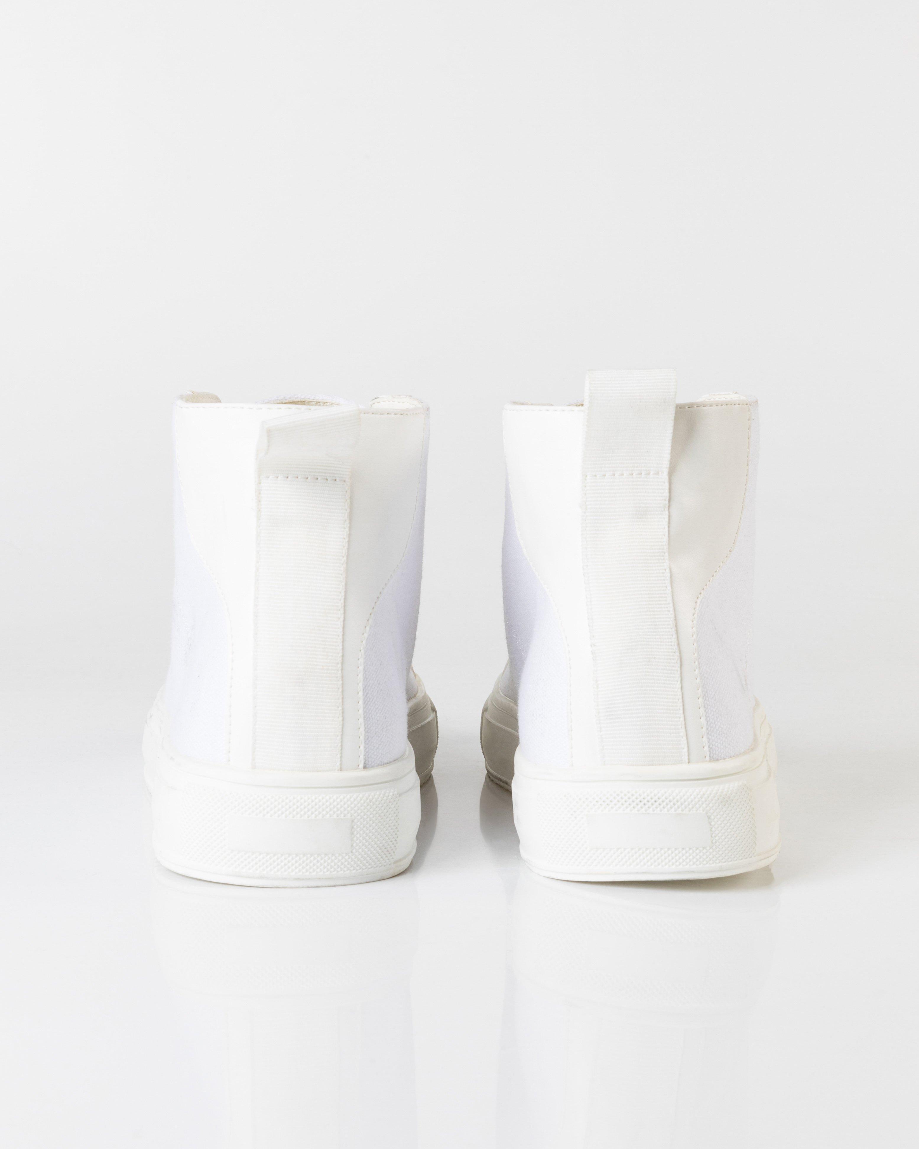 Avery High Top Sneaker -  white