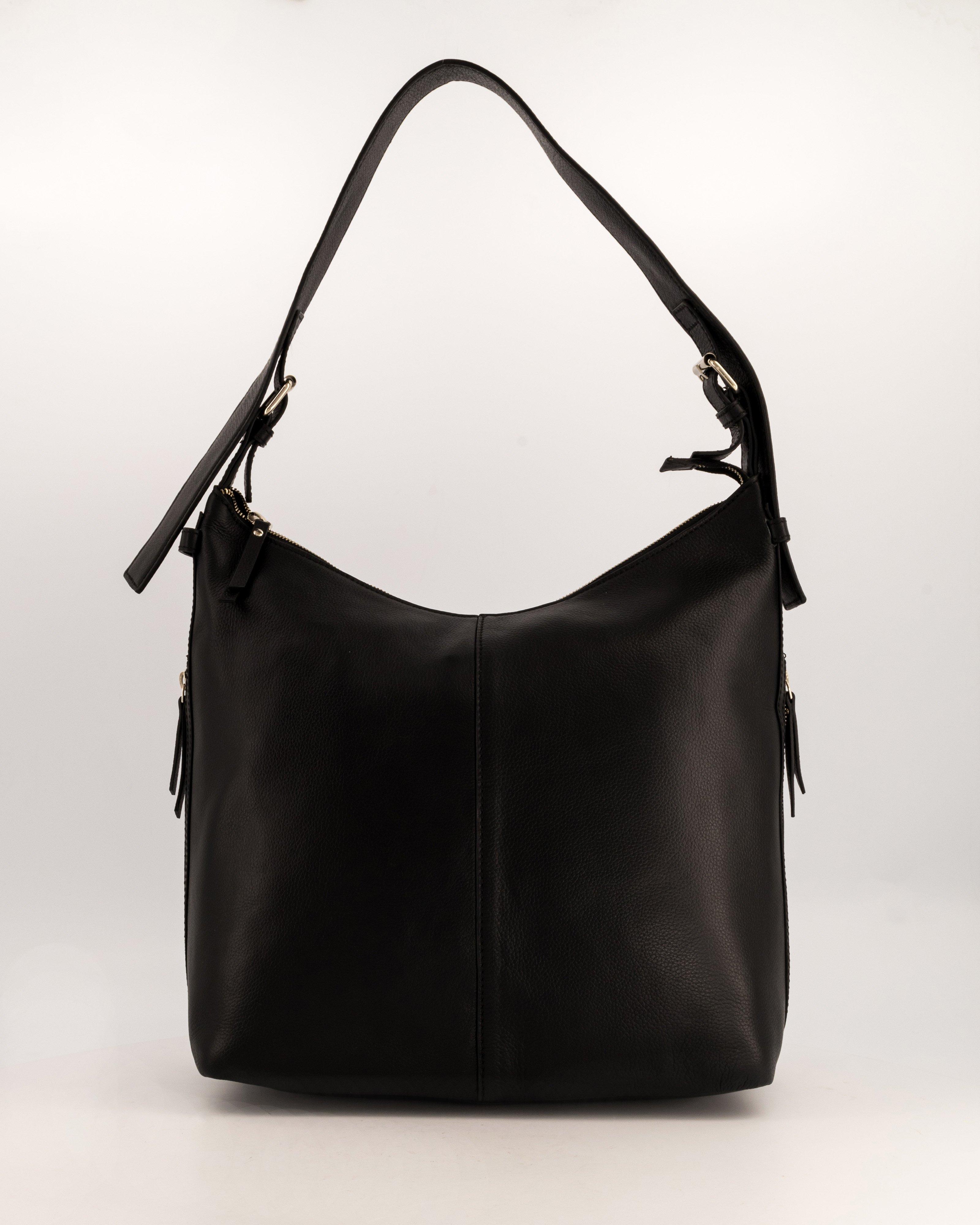 Nadine Leather Bag -  black