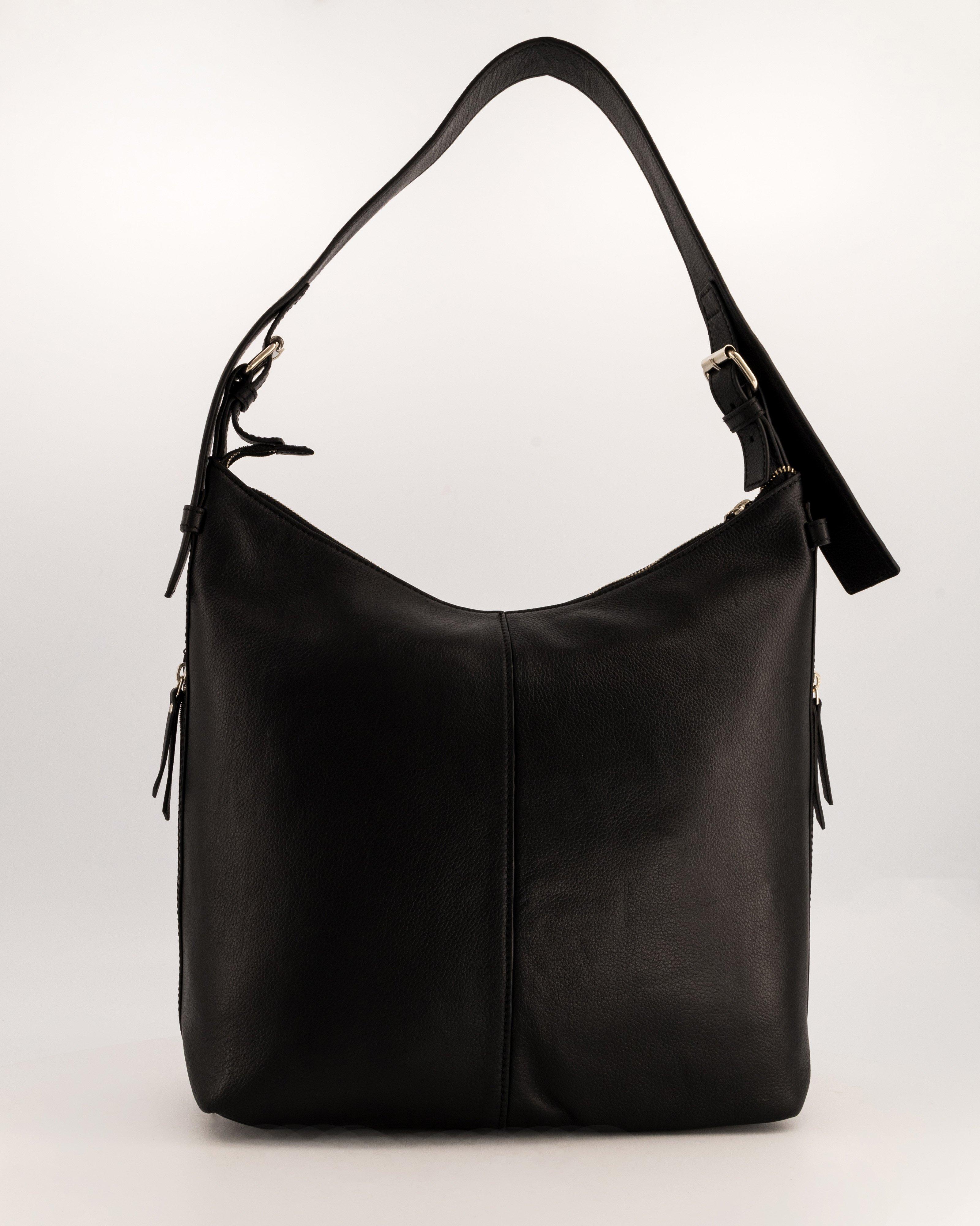 Nadine Leather Bag -  black