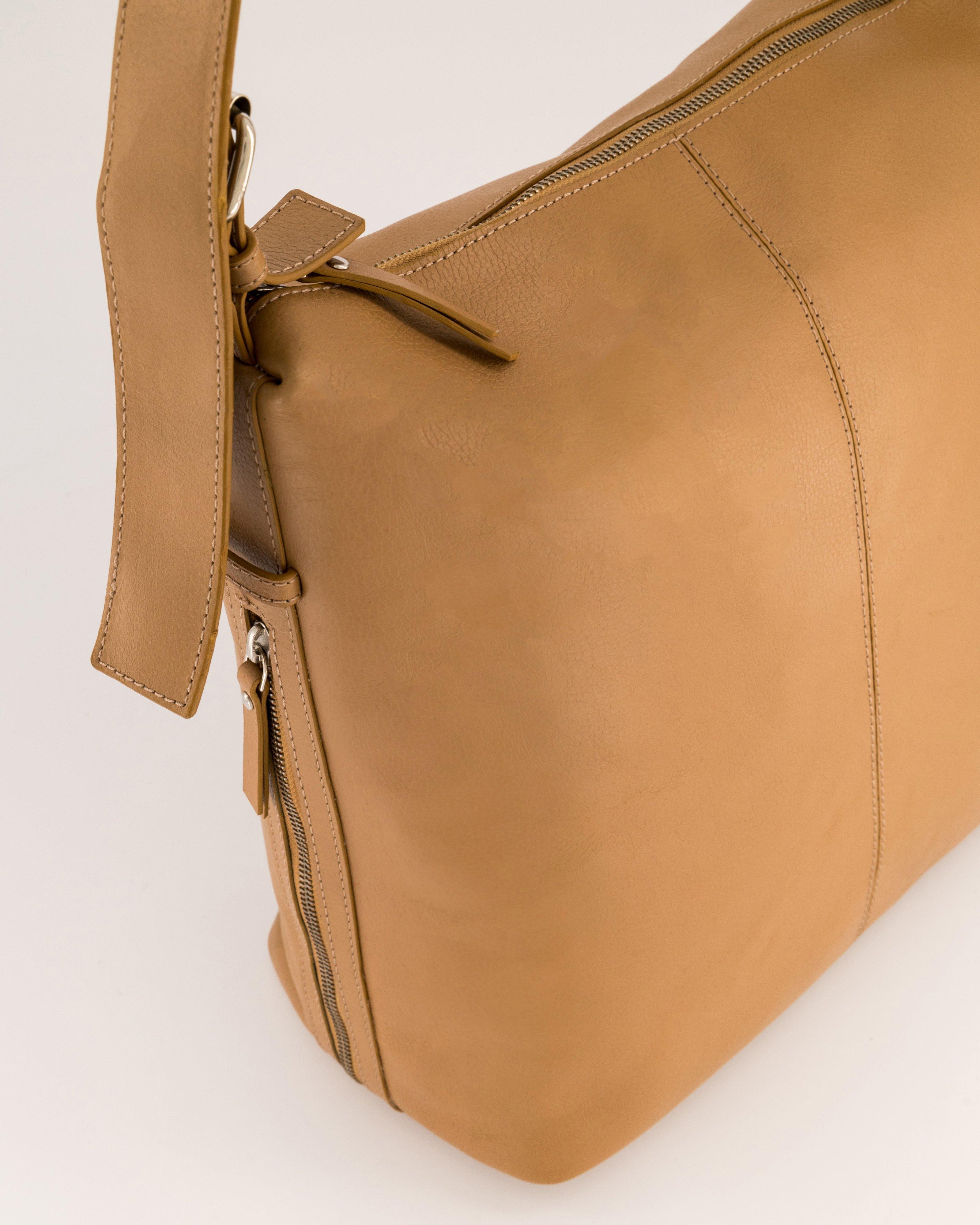 Nadine Leather Bag -  tan