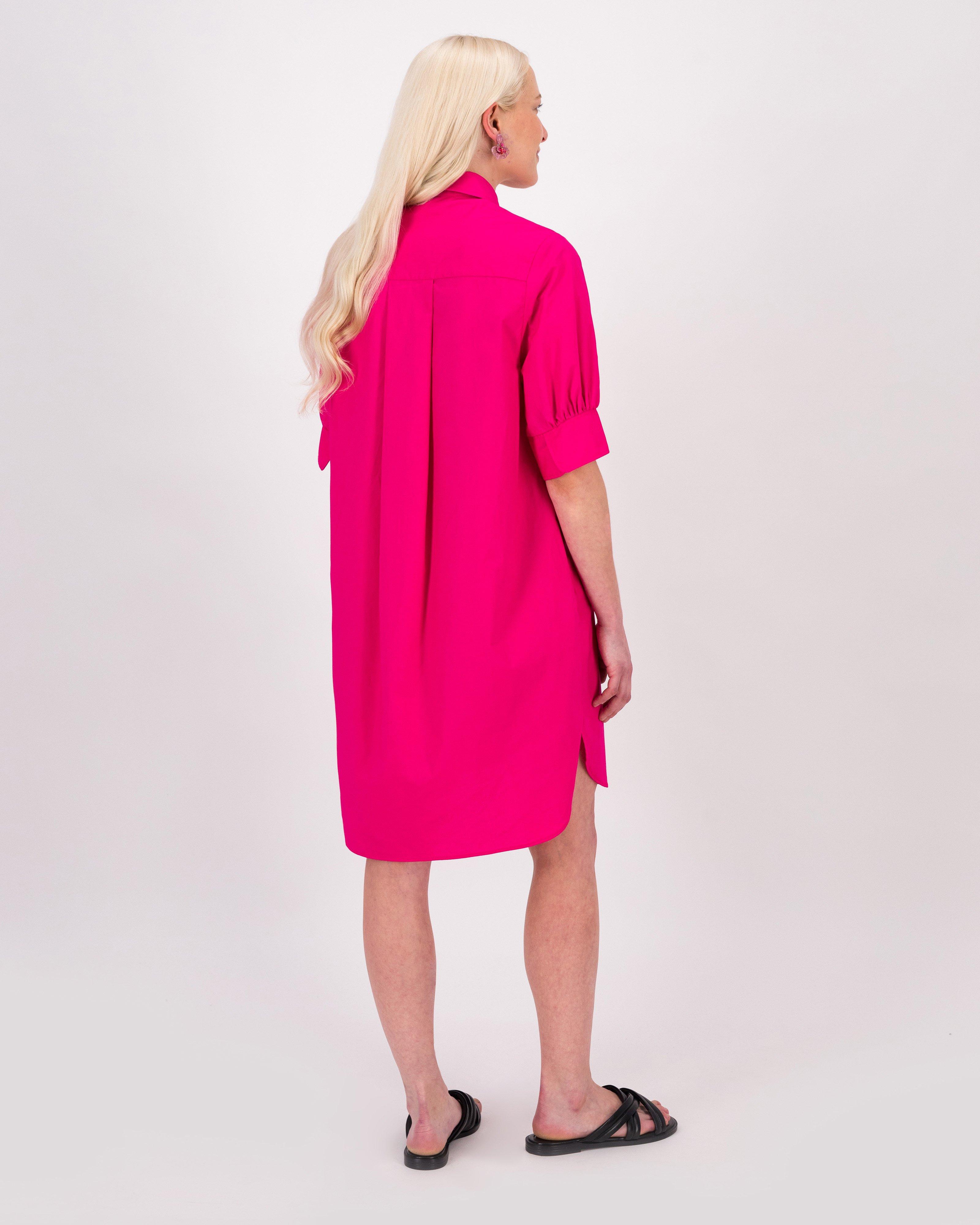 Poetry Opal Shirt Dress -  pink