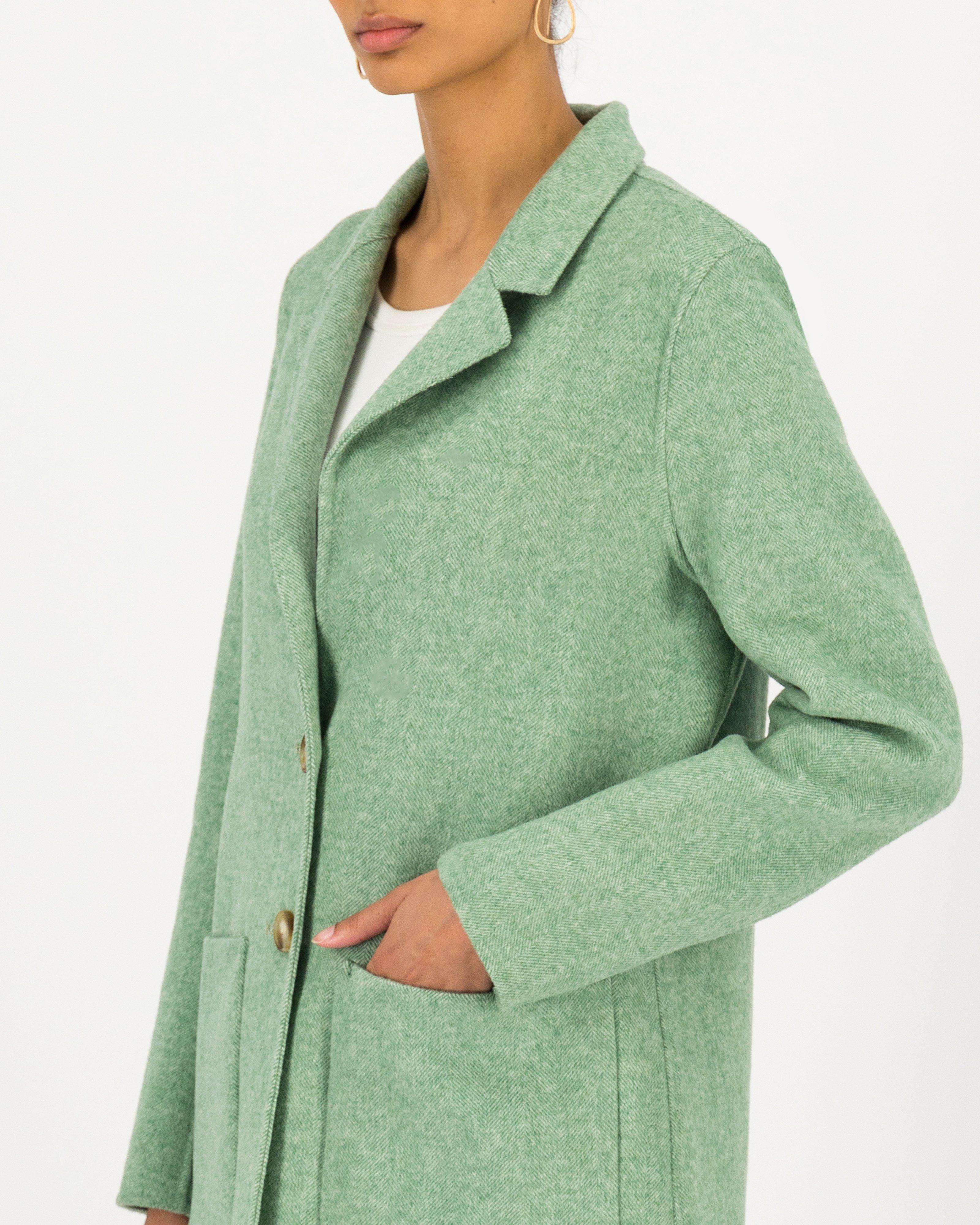 Elise Coat -  sage