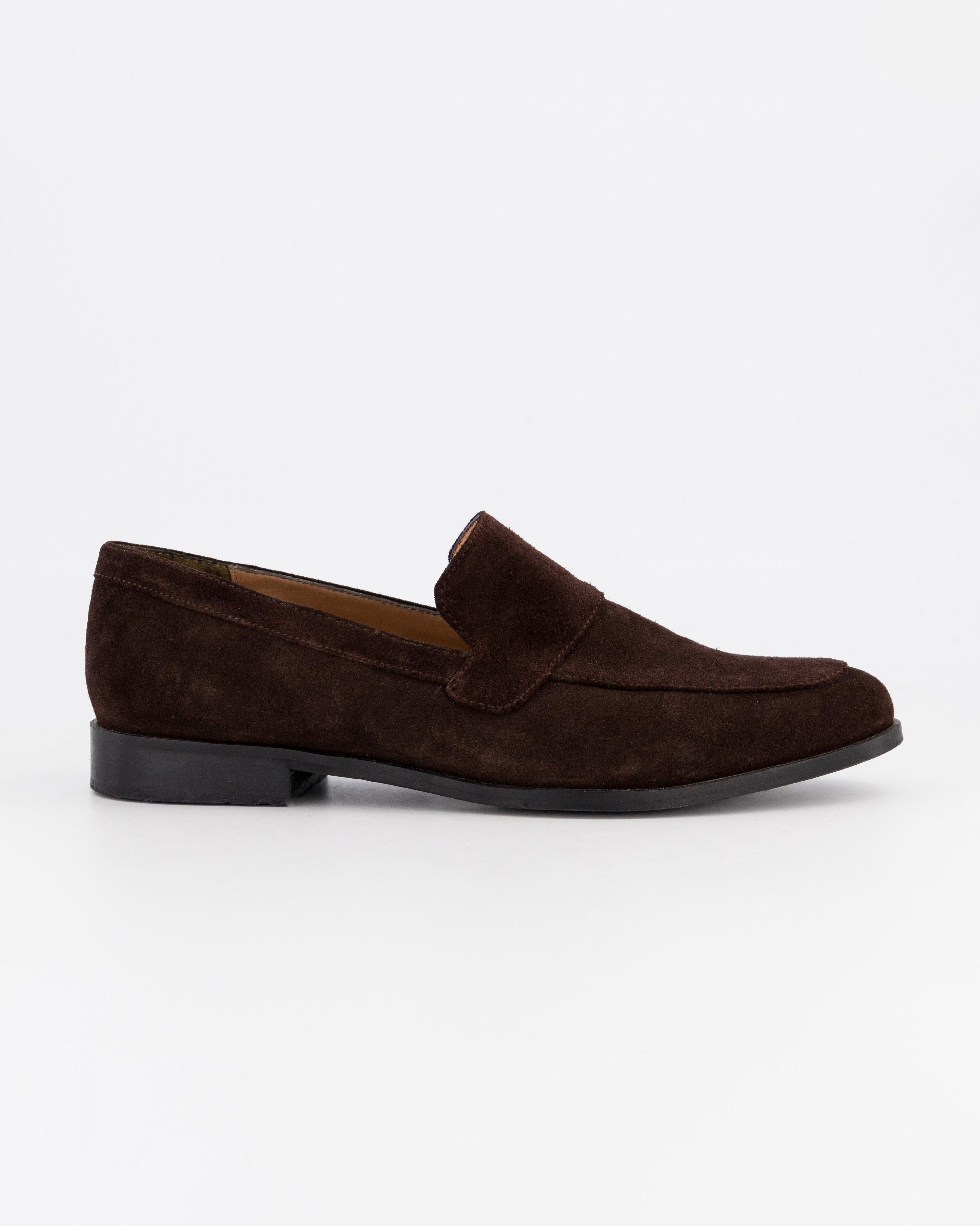 Rene Suede Loafer -  brown