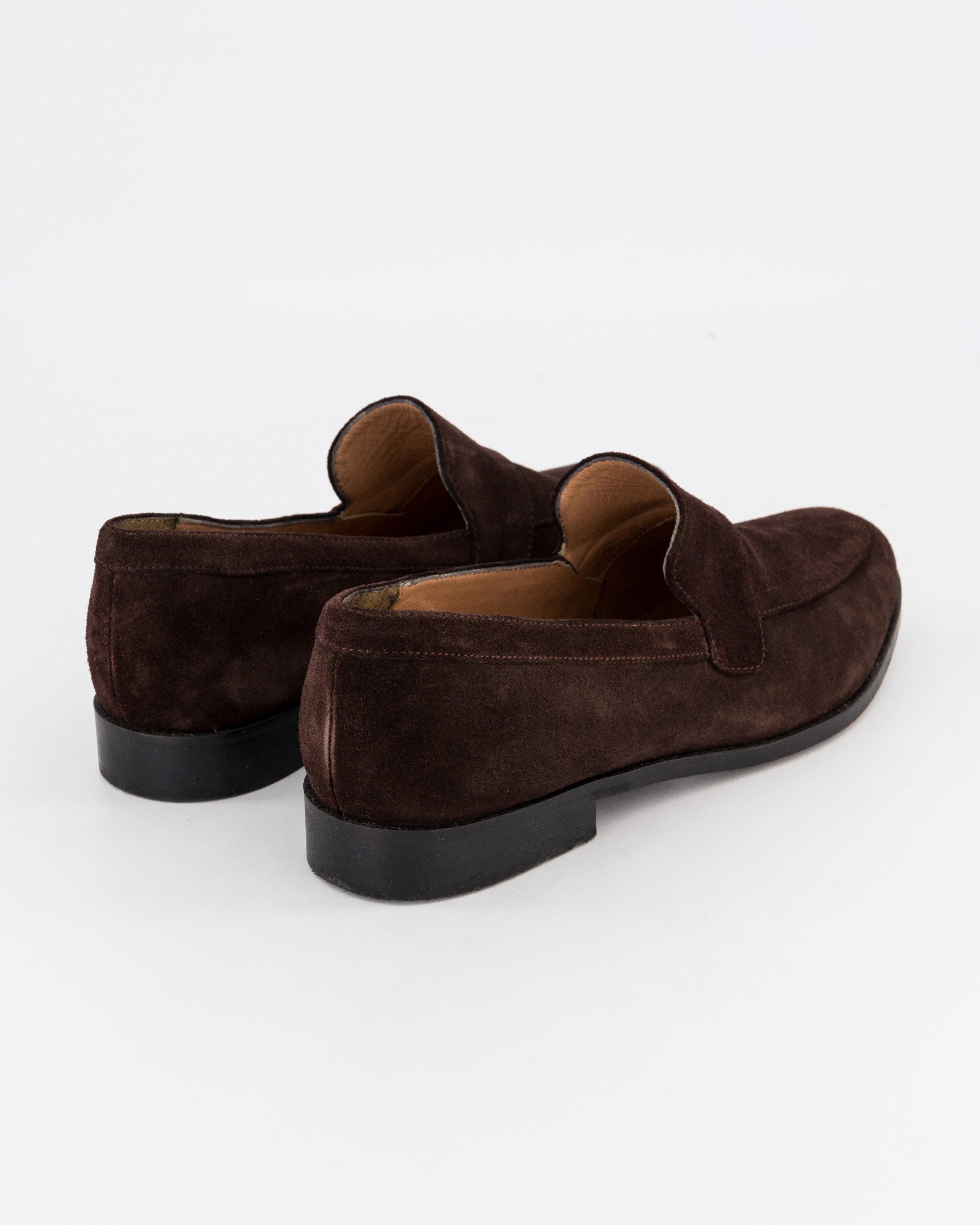 Rene Suede Loafer -  brown