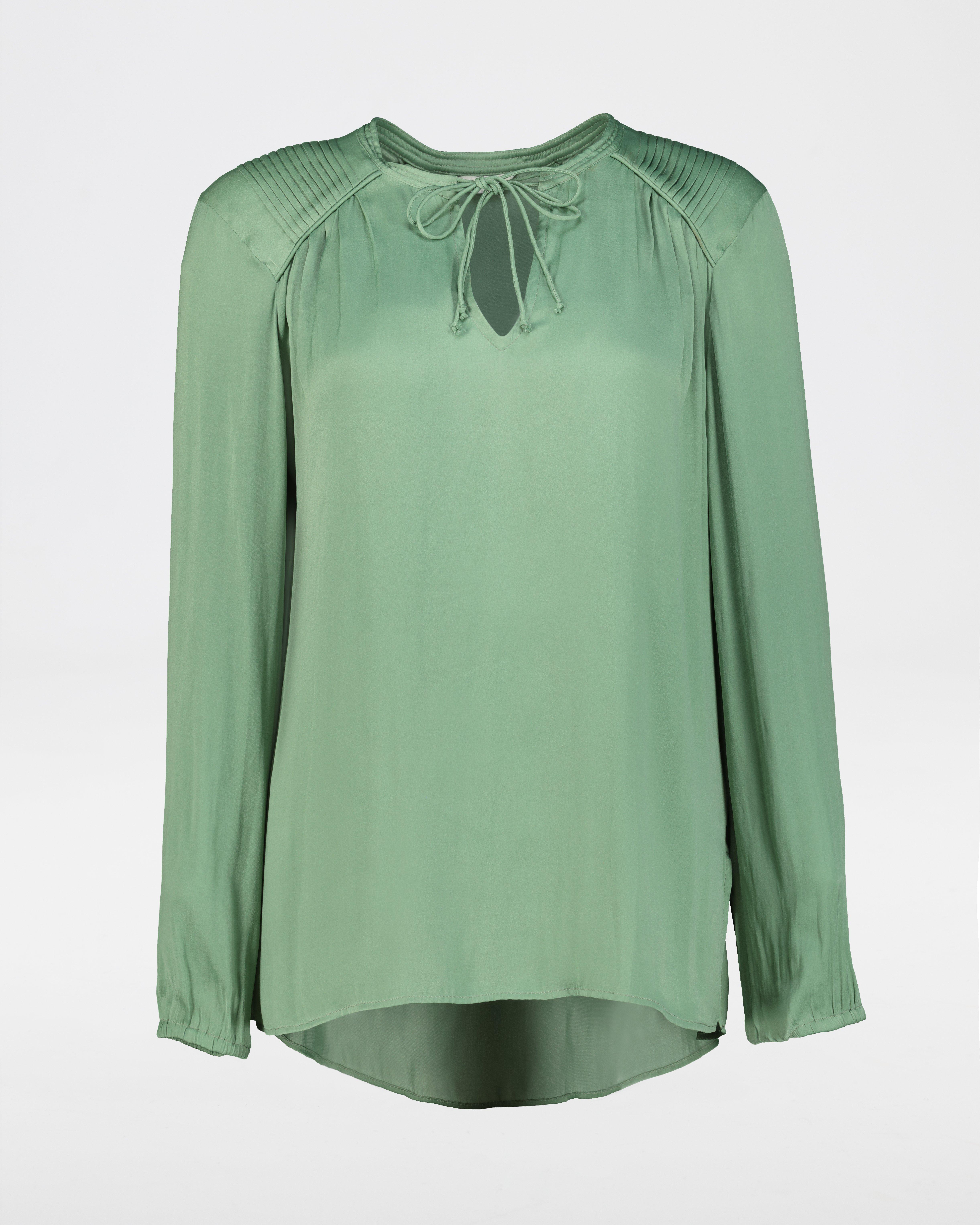 Tracey Feminine Blouse -  green