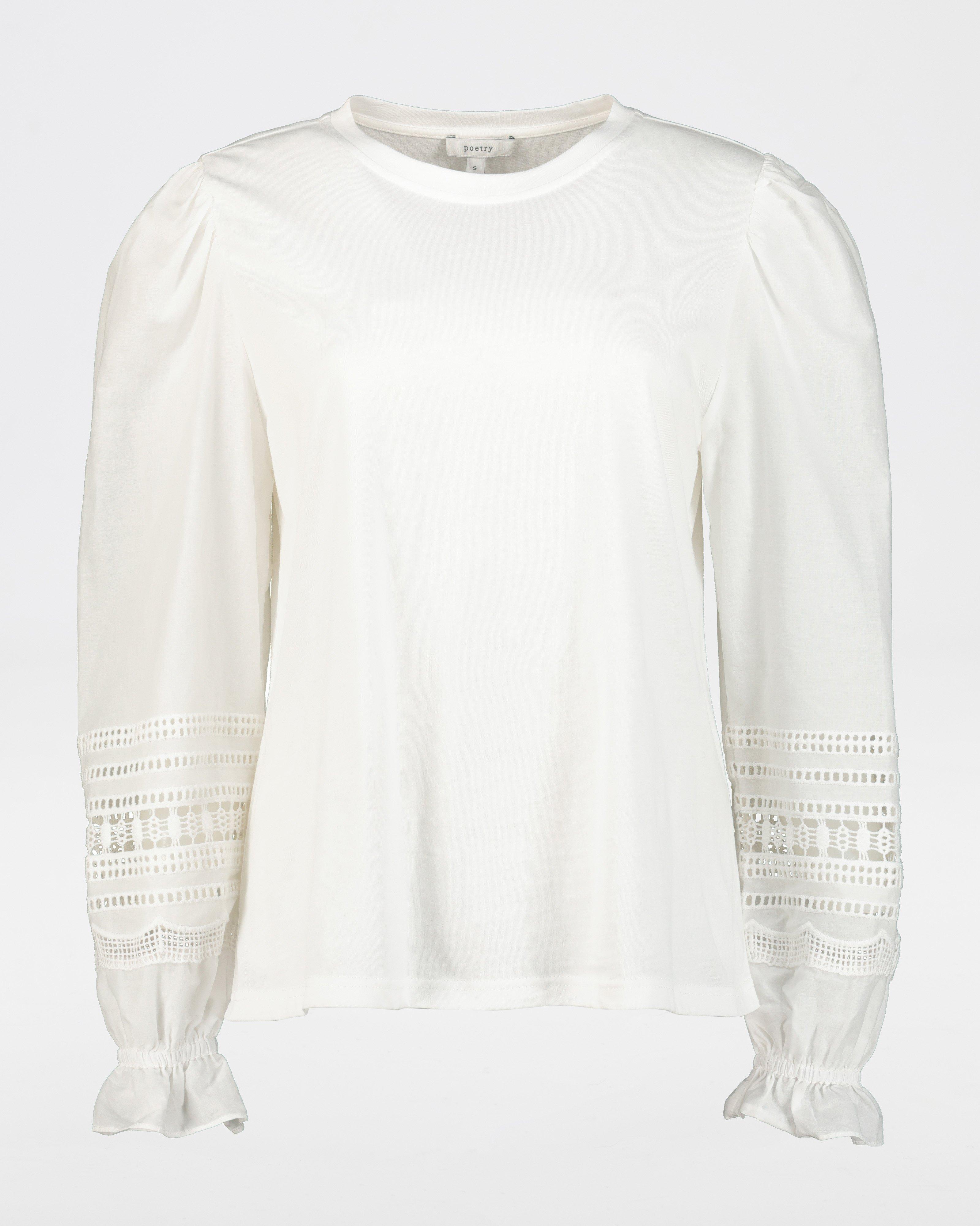 Imaan Lace Top -  milk