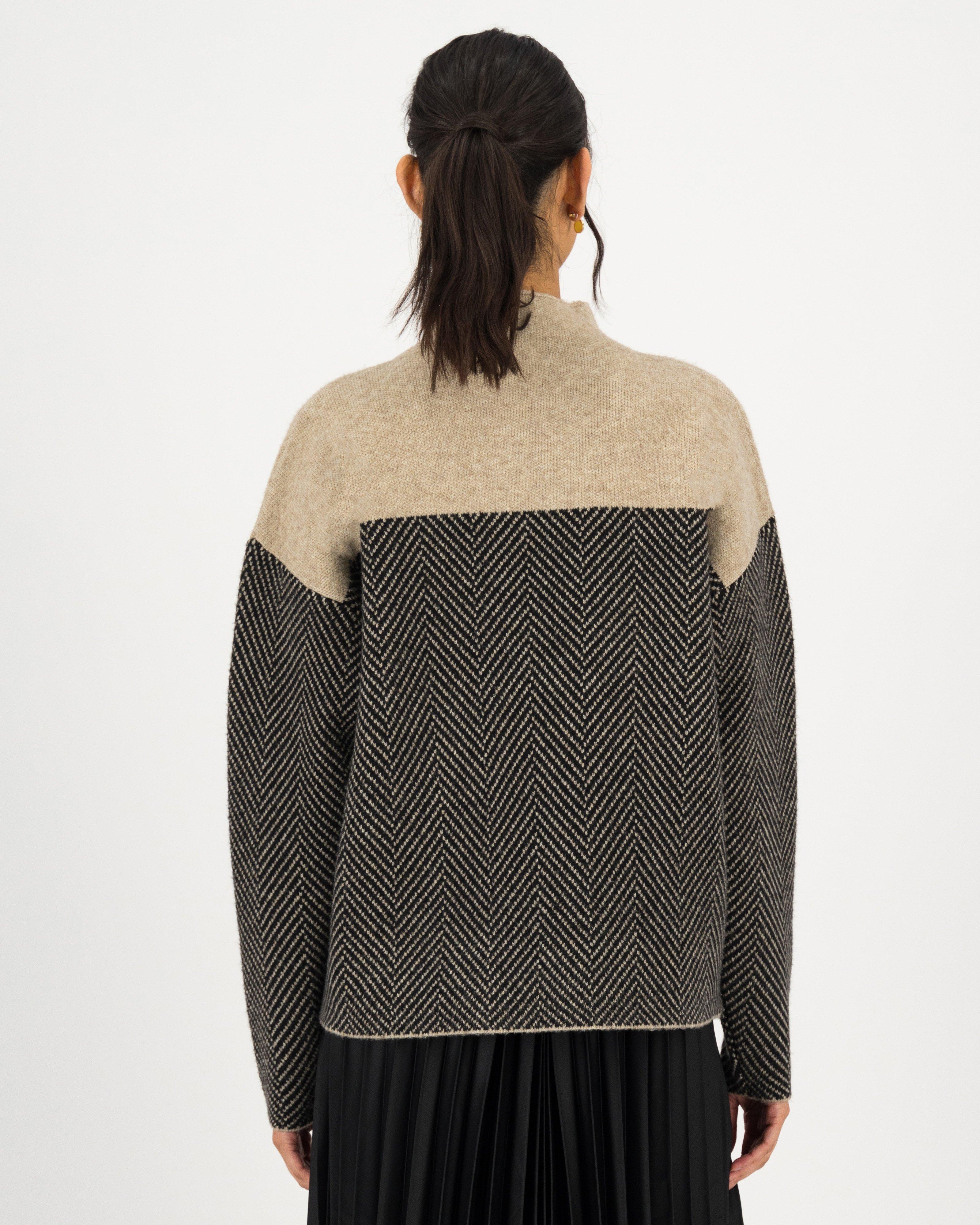 Dianna Textured Knit -  stone