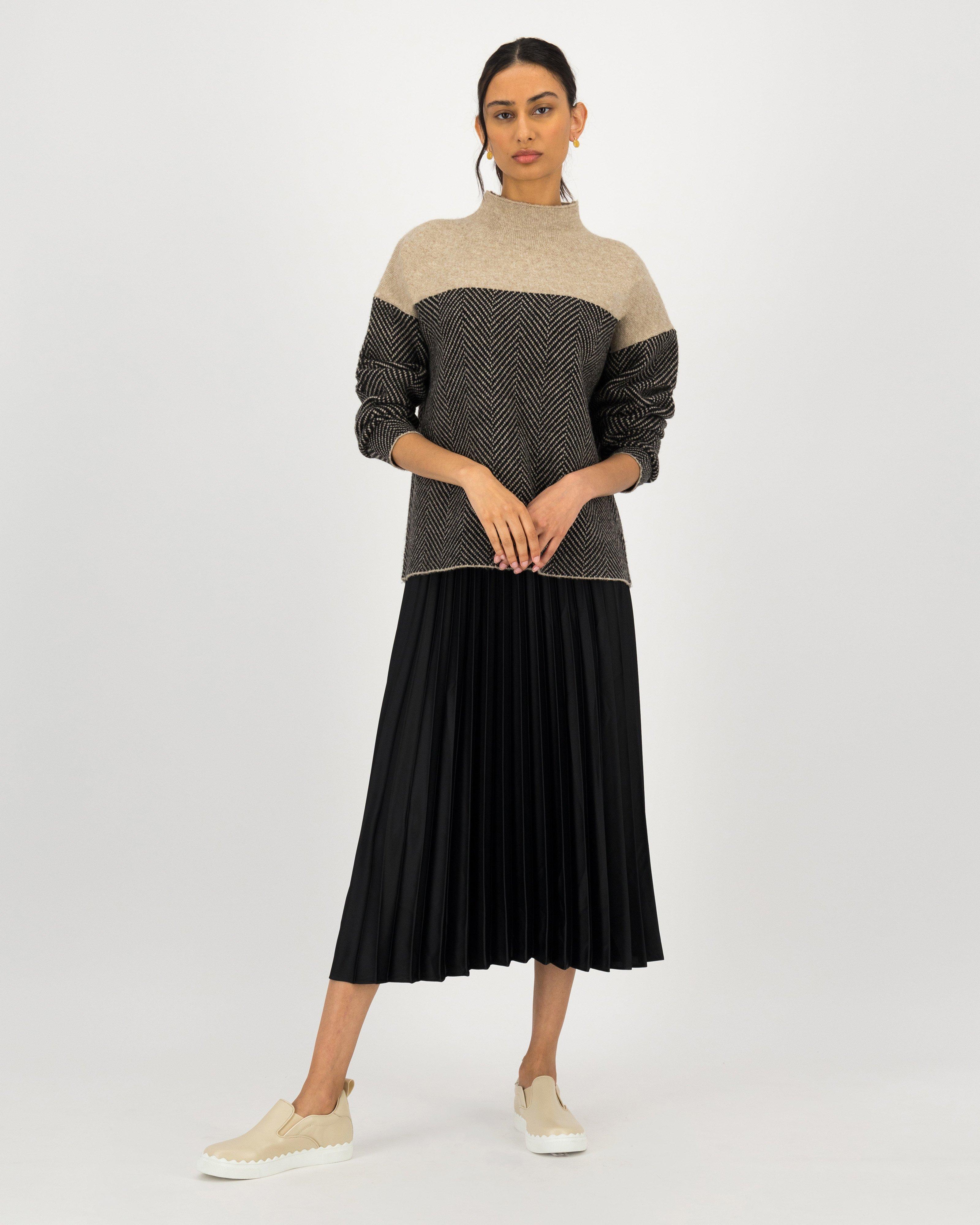 Dianna Textured Knit -  stone