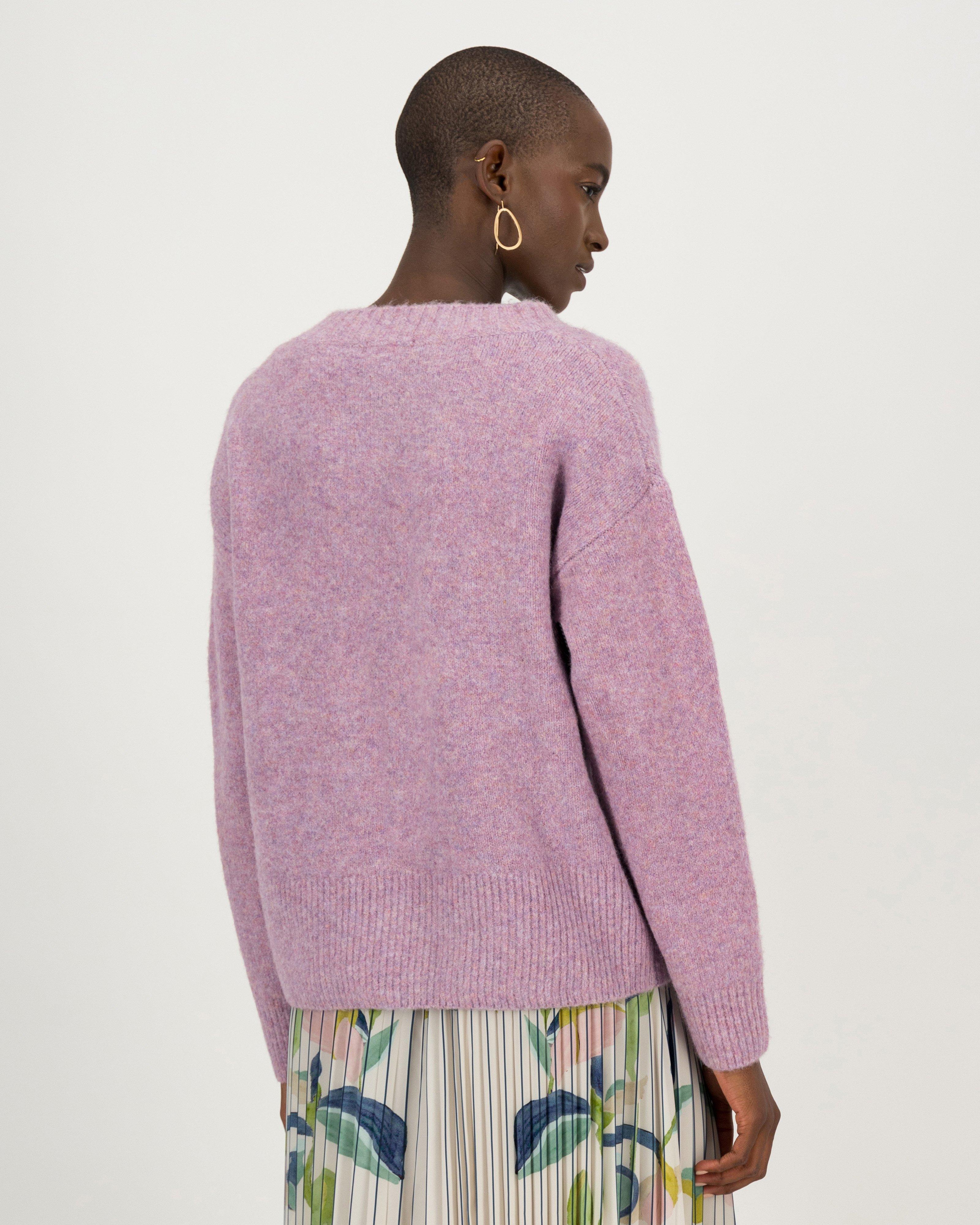 Poetry Louis Longsleeve Jumper -  dustypink