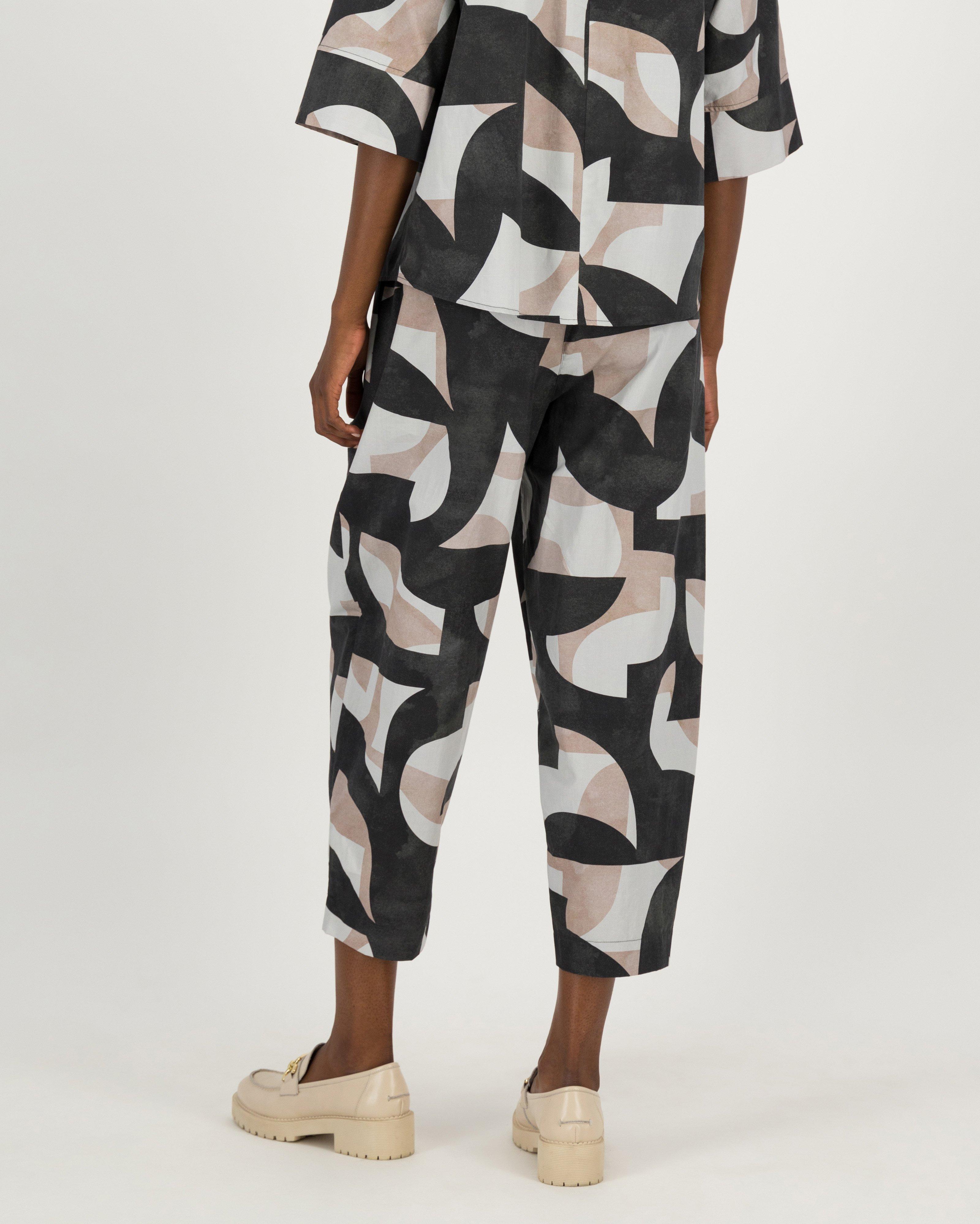 Lilo Printed Relaxed Pants -  assorted