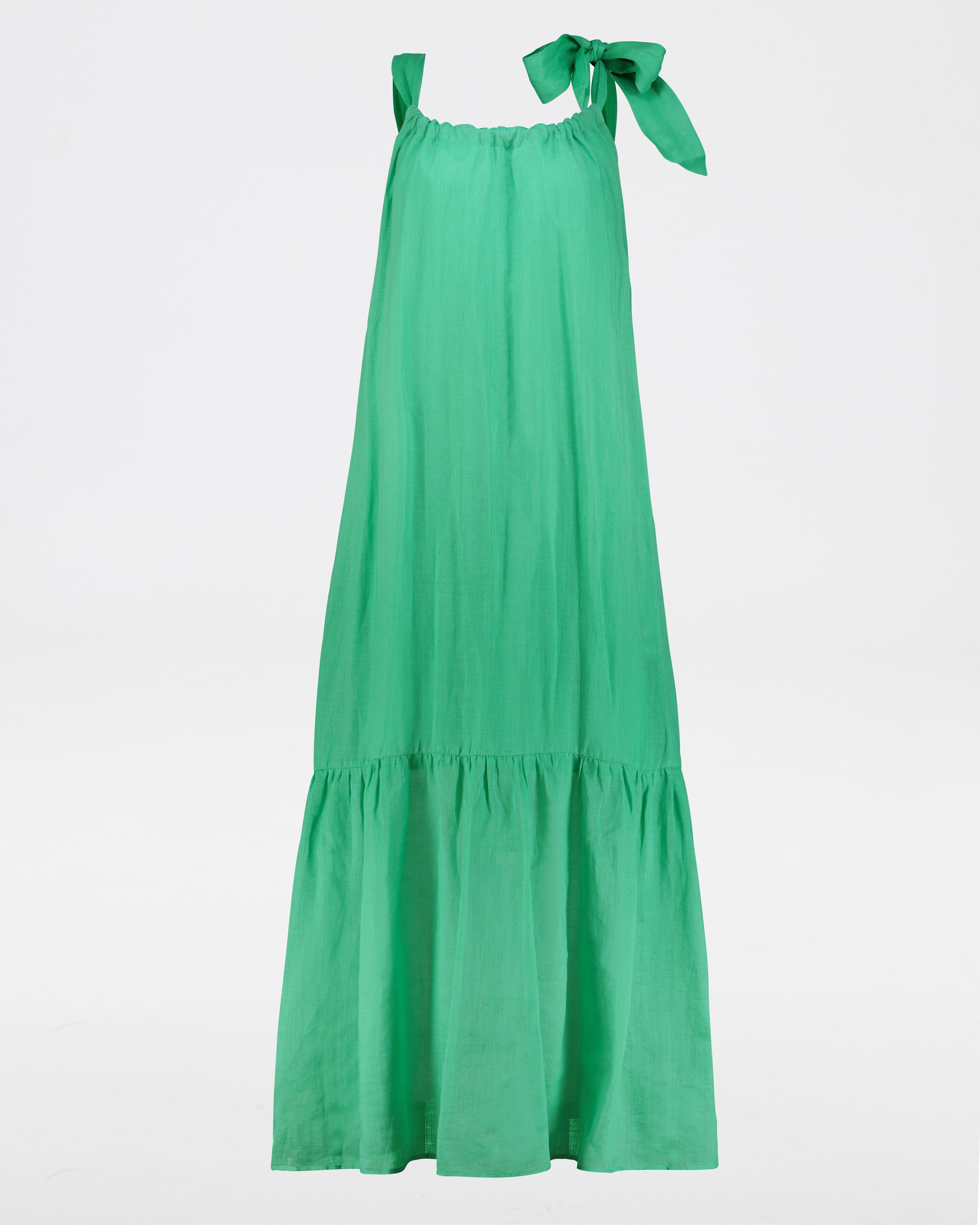 Keira Halterneck Dress -  green