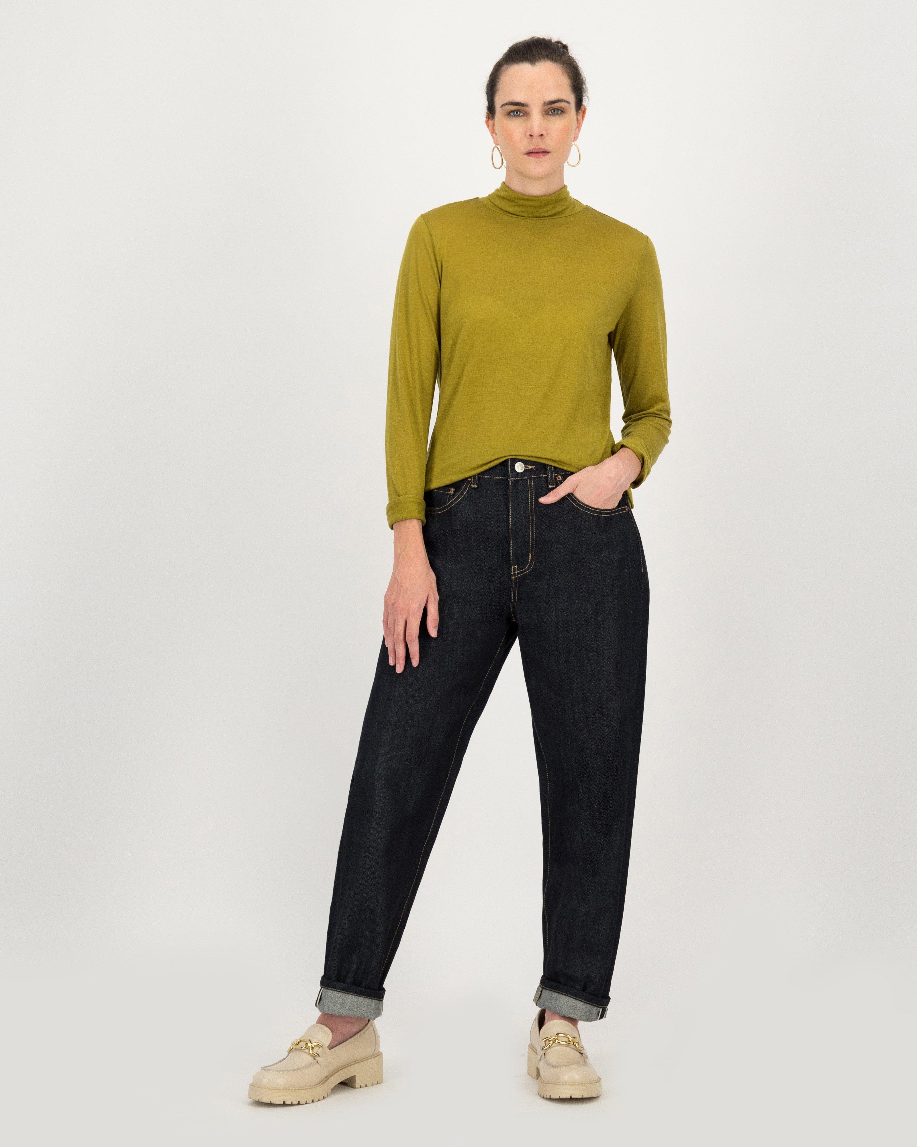 Carmie Polo Top -  olive