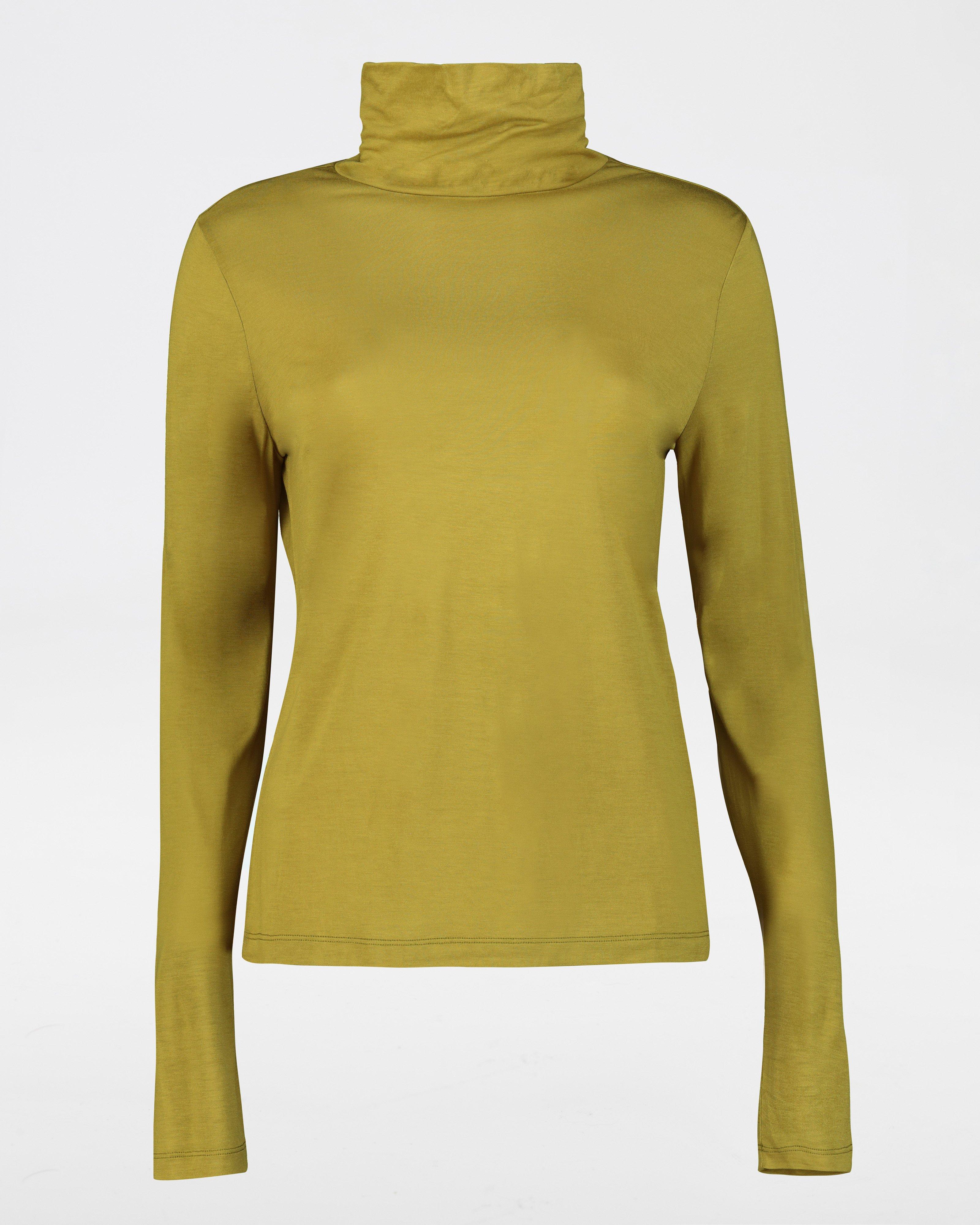 Carmie Polo Top -  olive