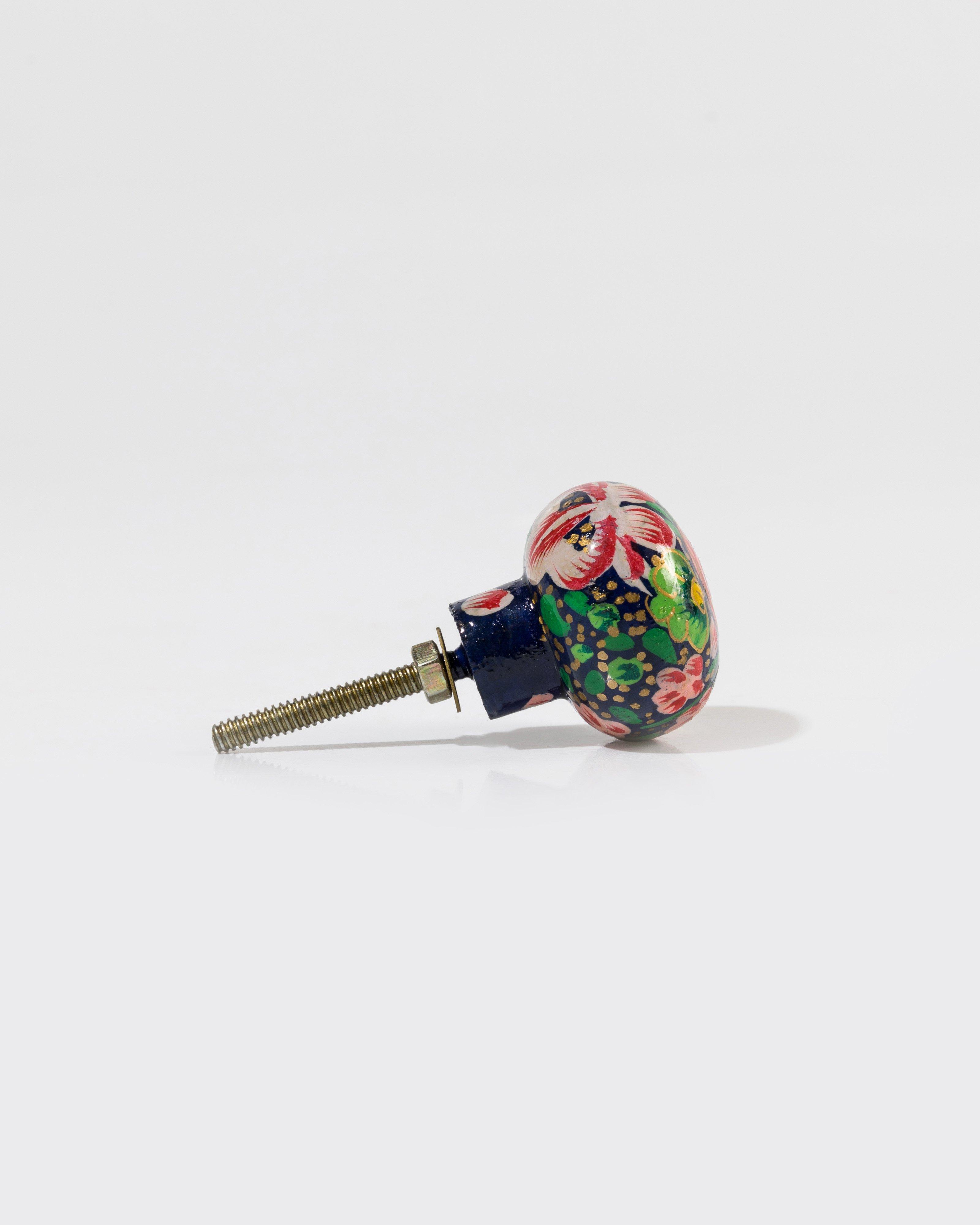 Padma Hand-Painted Knob -  assorted