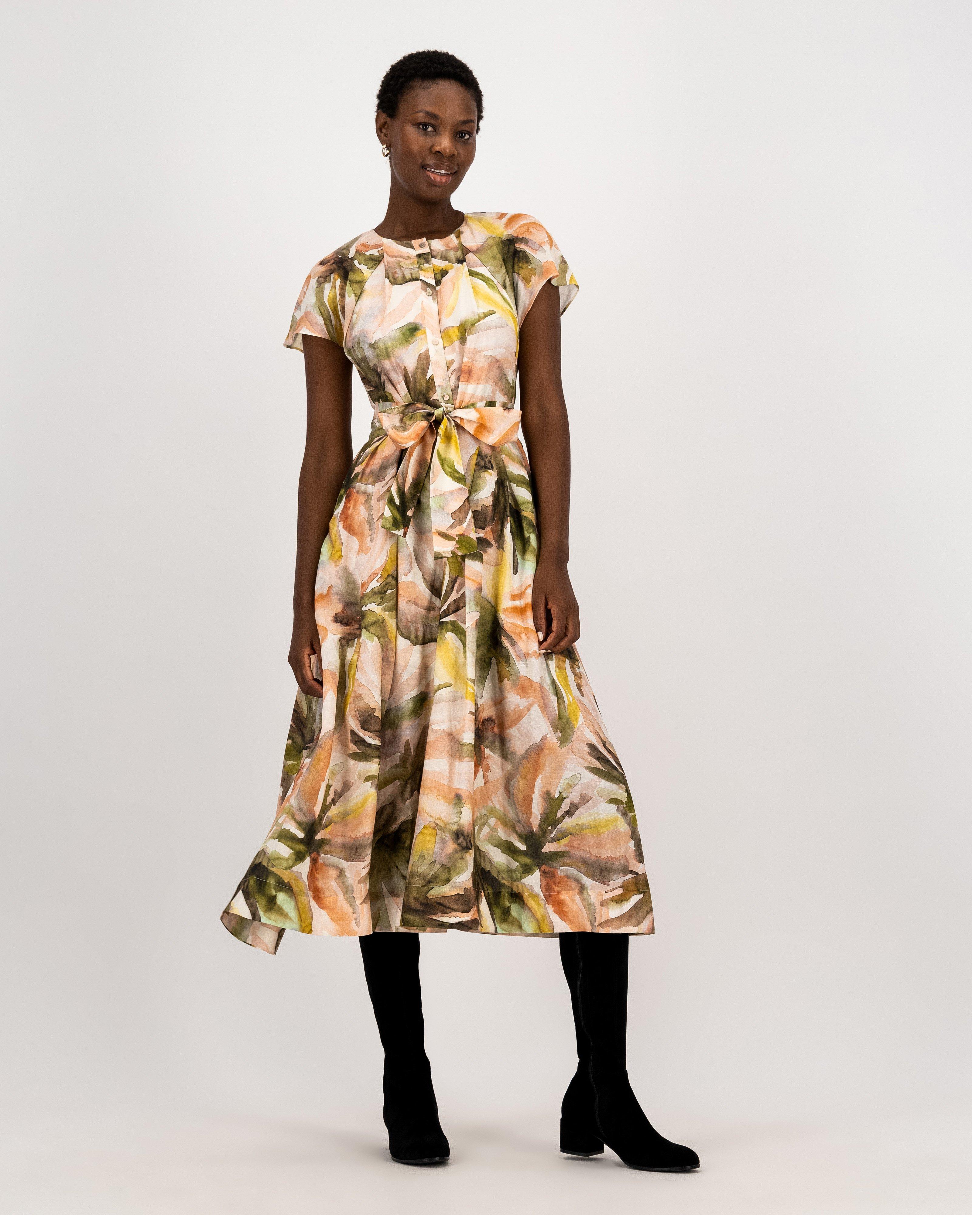 Isabella Printed Dress -  assorted