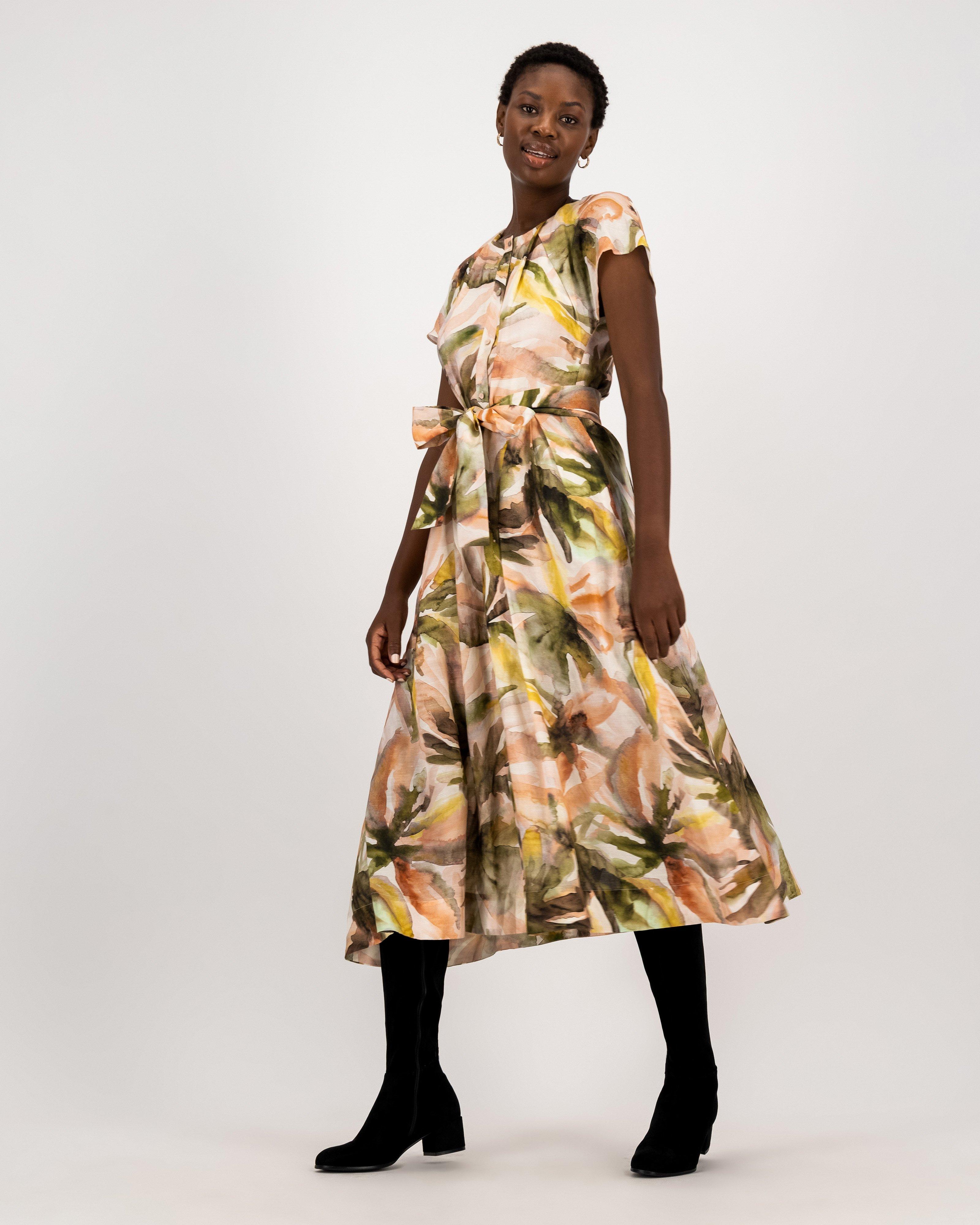 Isabella Printed Dress -  assorted