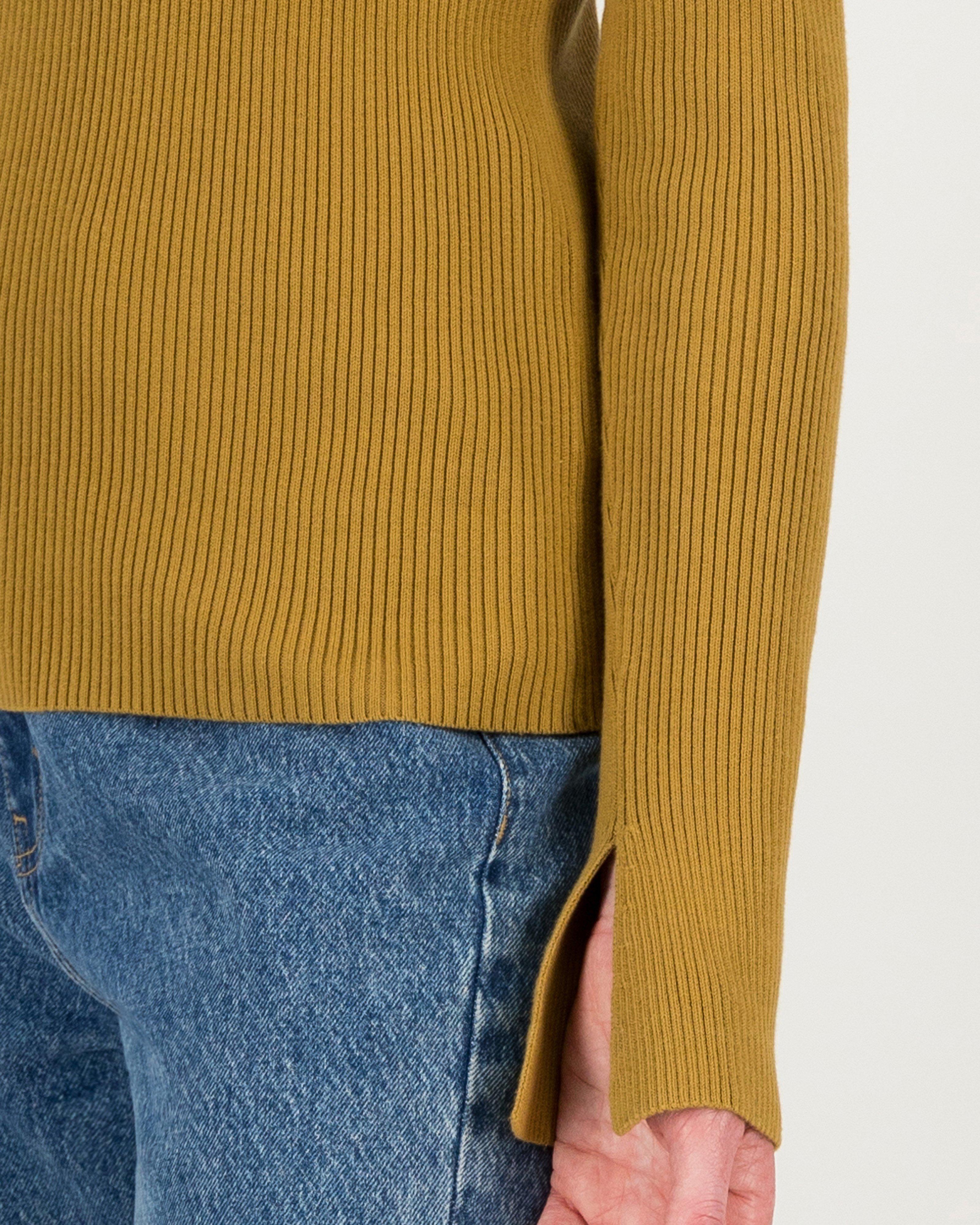 Poetry Dallas Ribbed Knitwear -  ochre