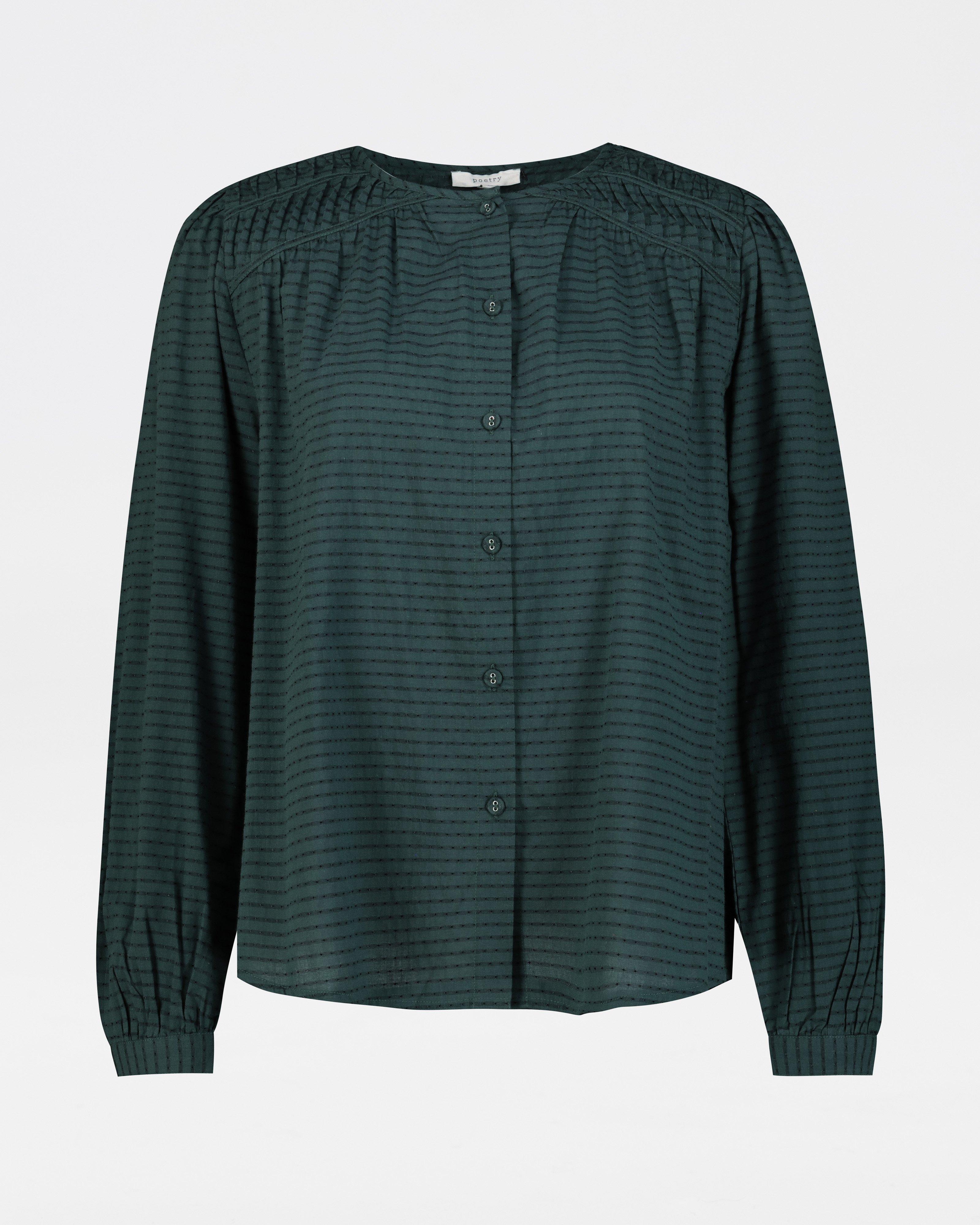 Therese Feminine Popover -  teal