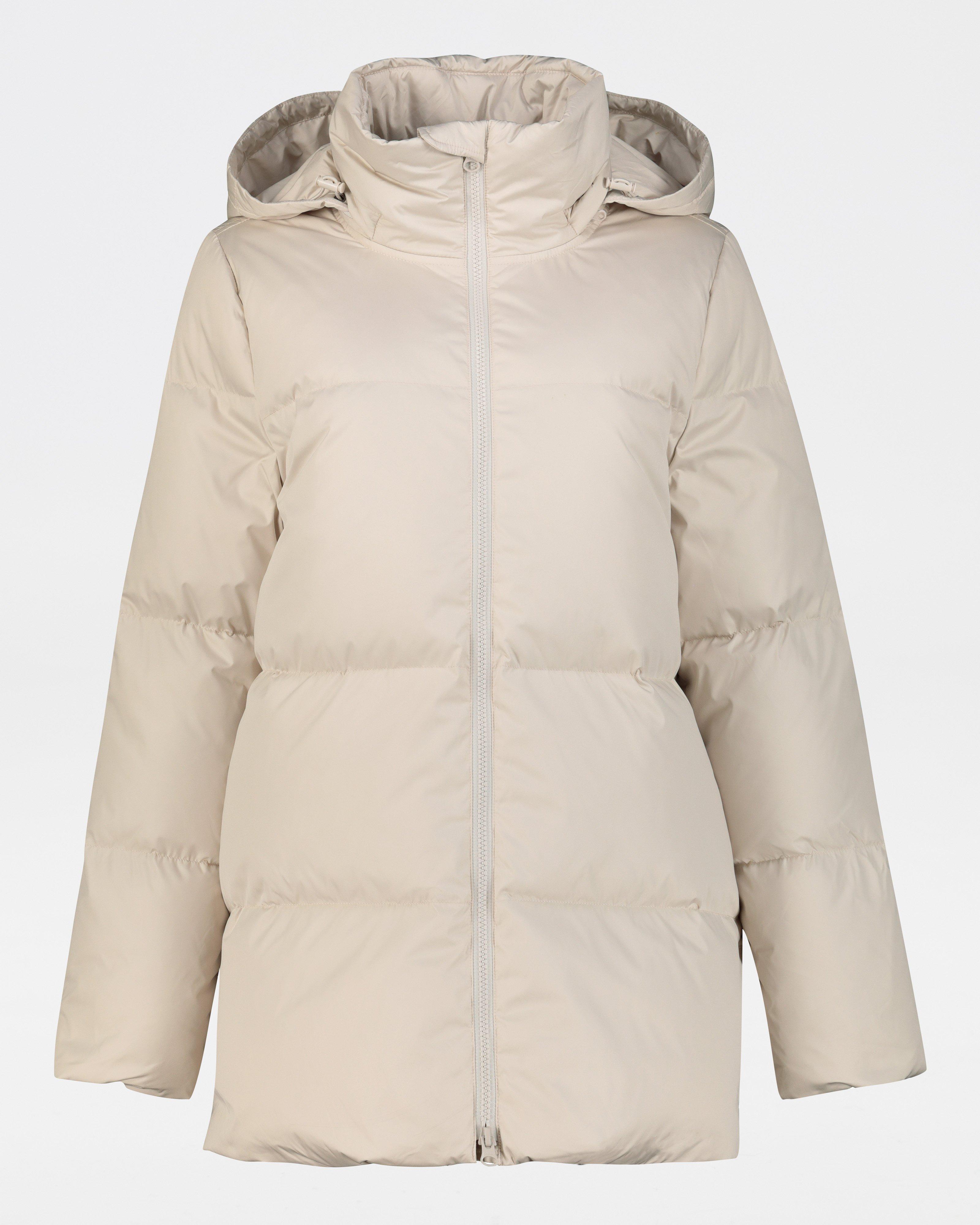 Daisy Down Puffer Jacket -  milk