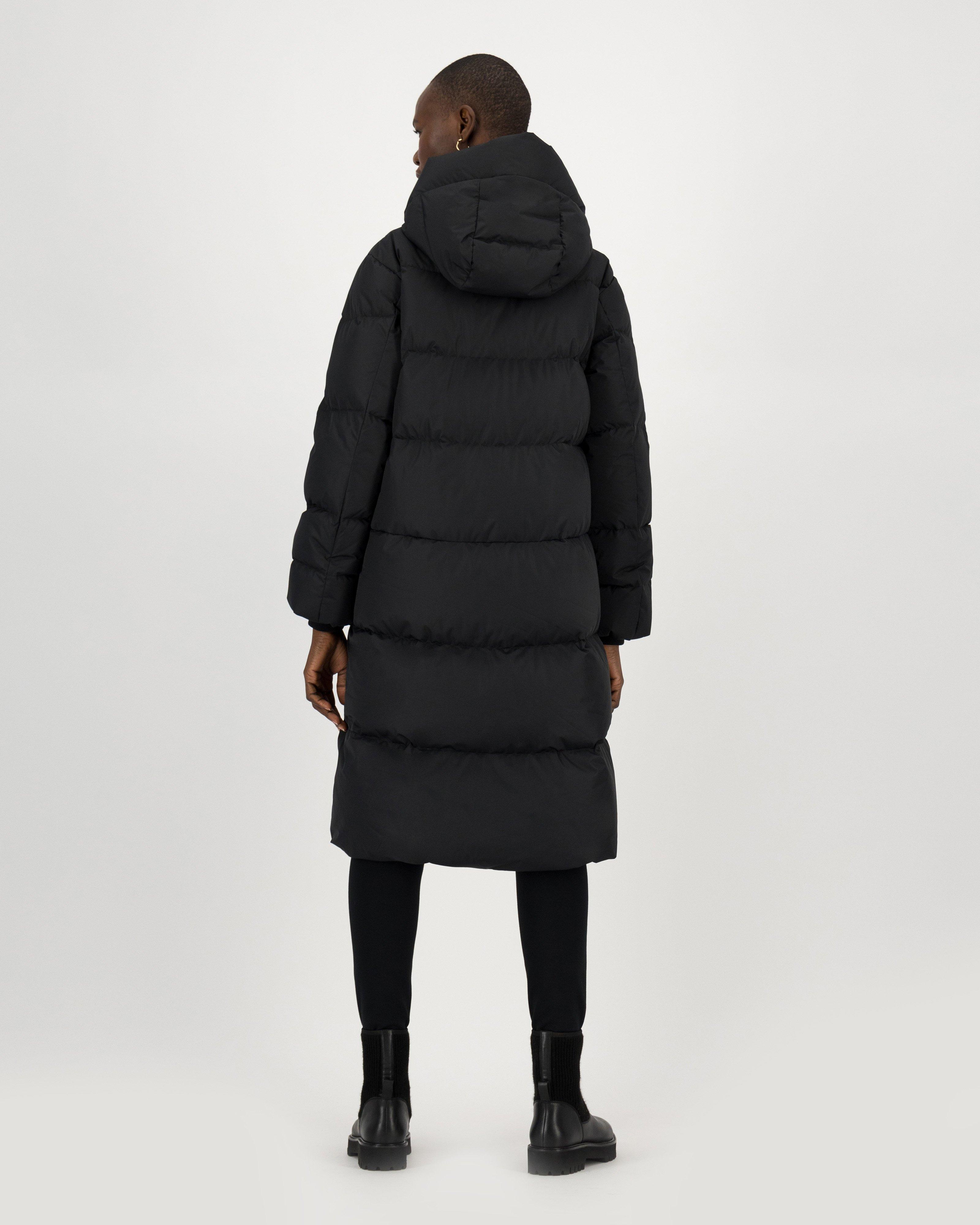 Nicolette Goose Down Ski Coat -  black