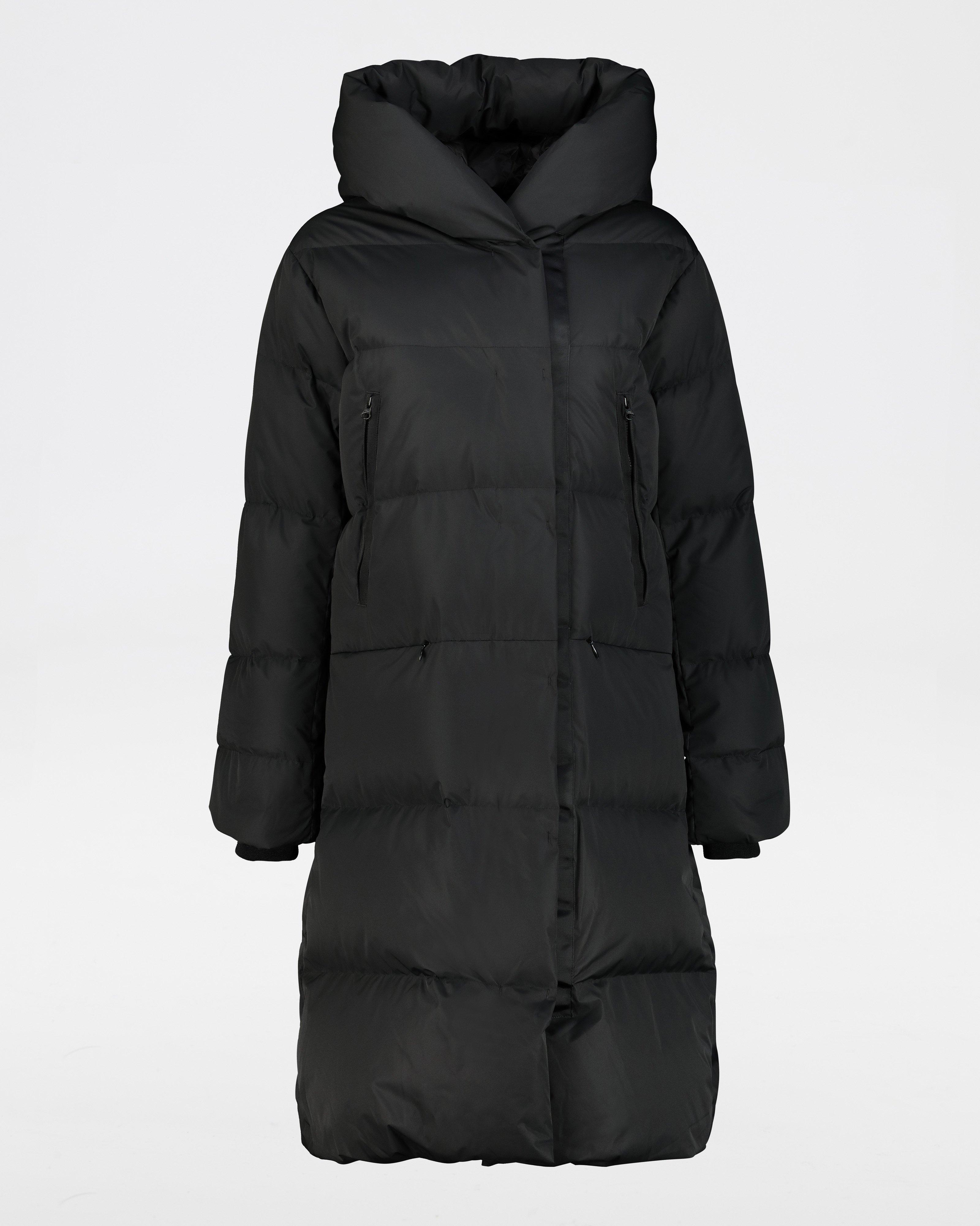 Nicolette Goose Down Ski Coat -  black