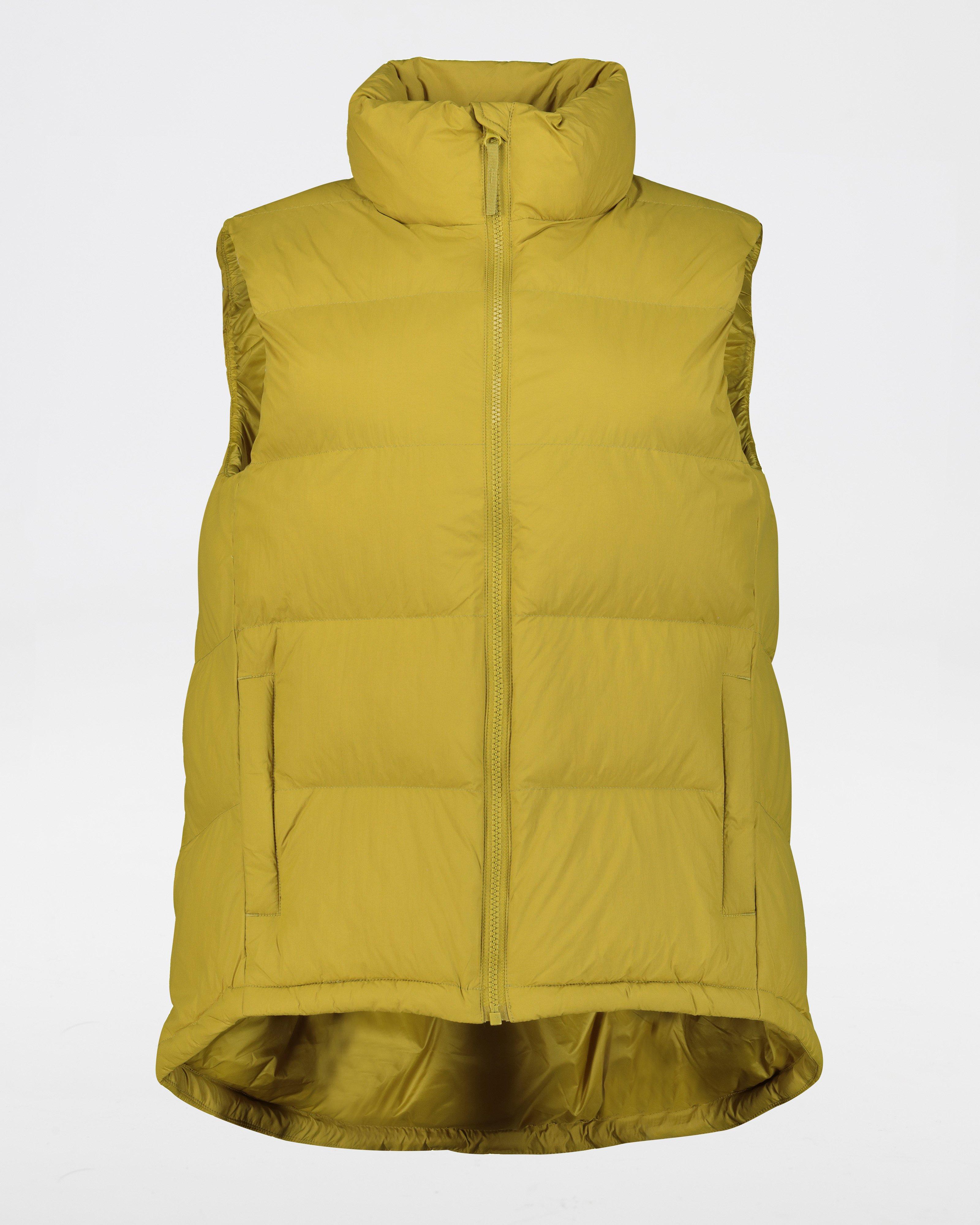 Paige Sleeveless Puffer -  chartreuse