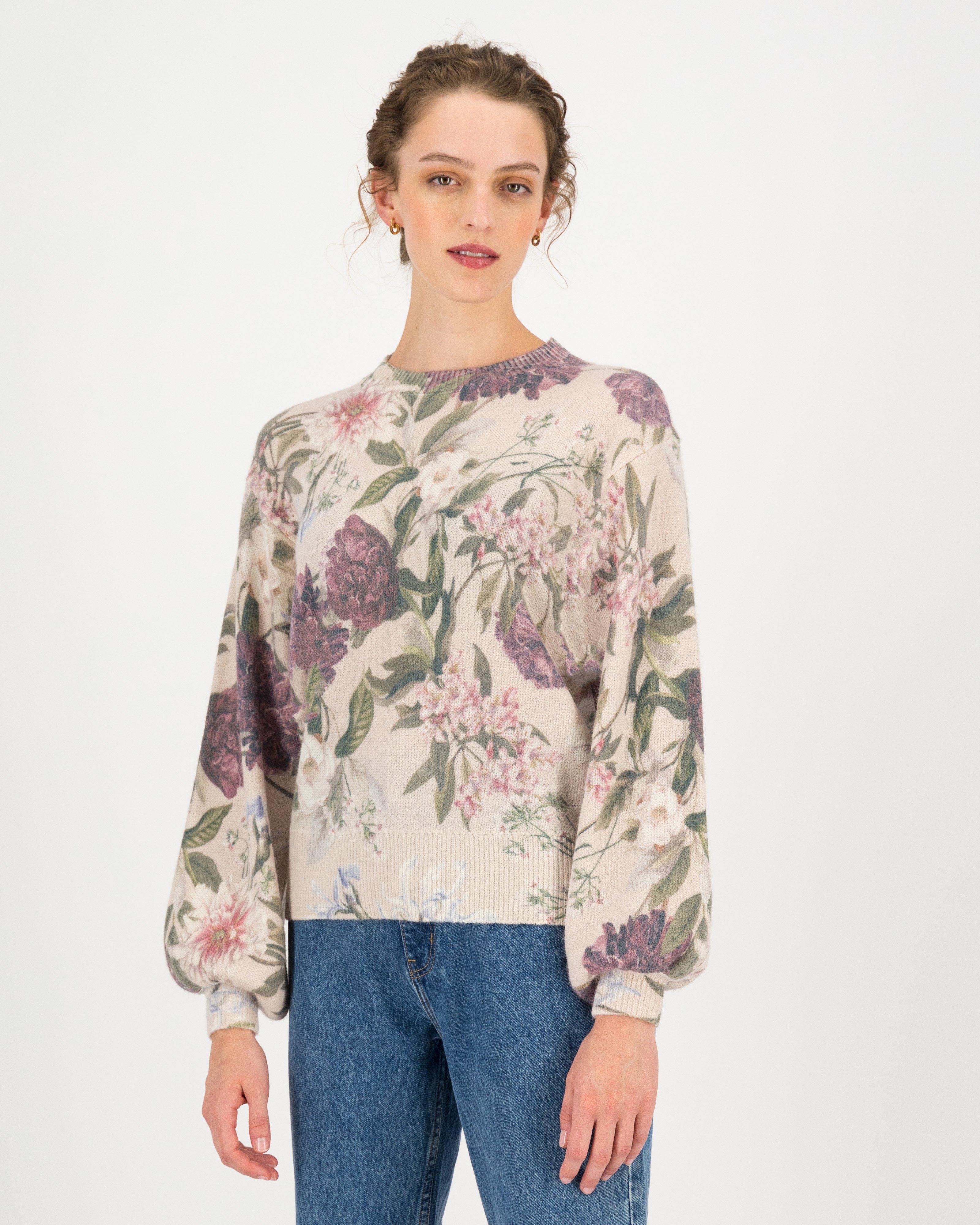 Gabrielle Printed Floral Jumper -  assorted