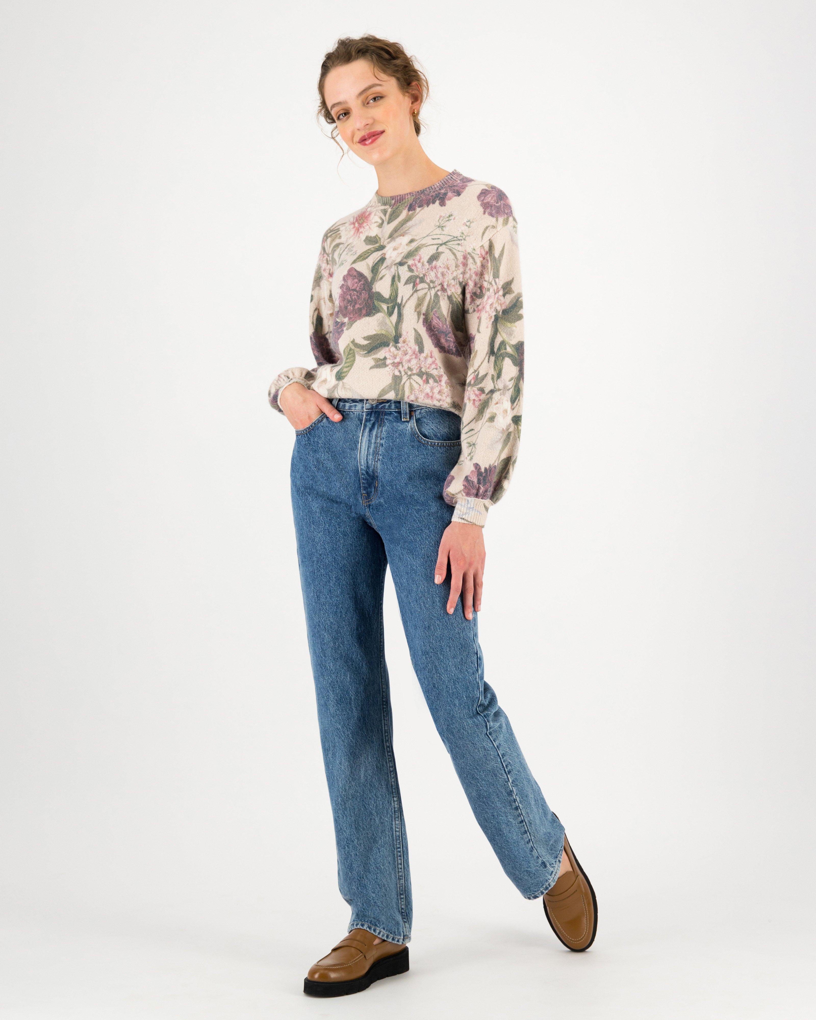 Gabrielle Printed Floral Jumper -  assorted