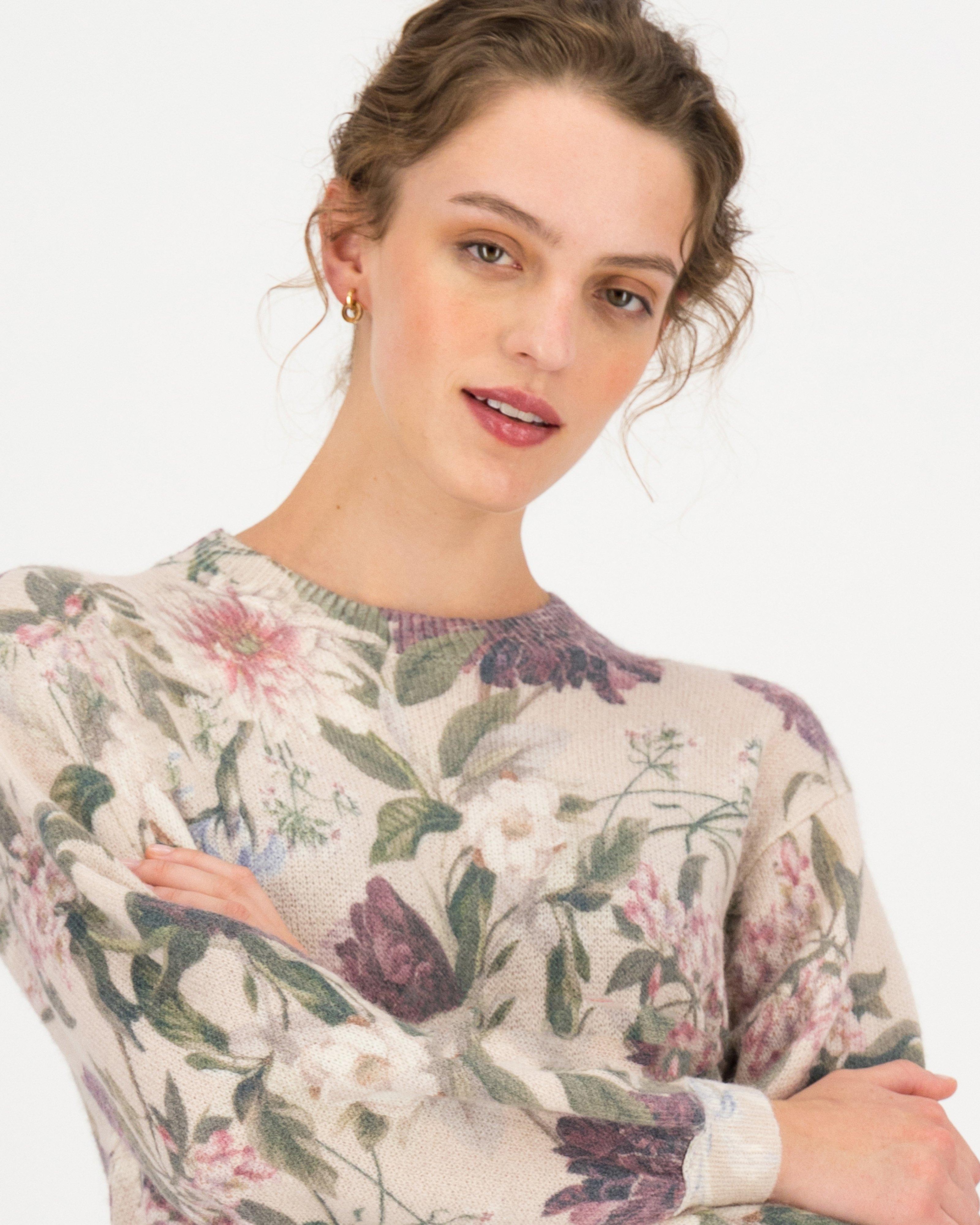 Gabrielle Printed Floral Jumper -  assorted