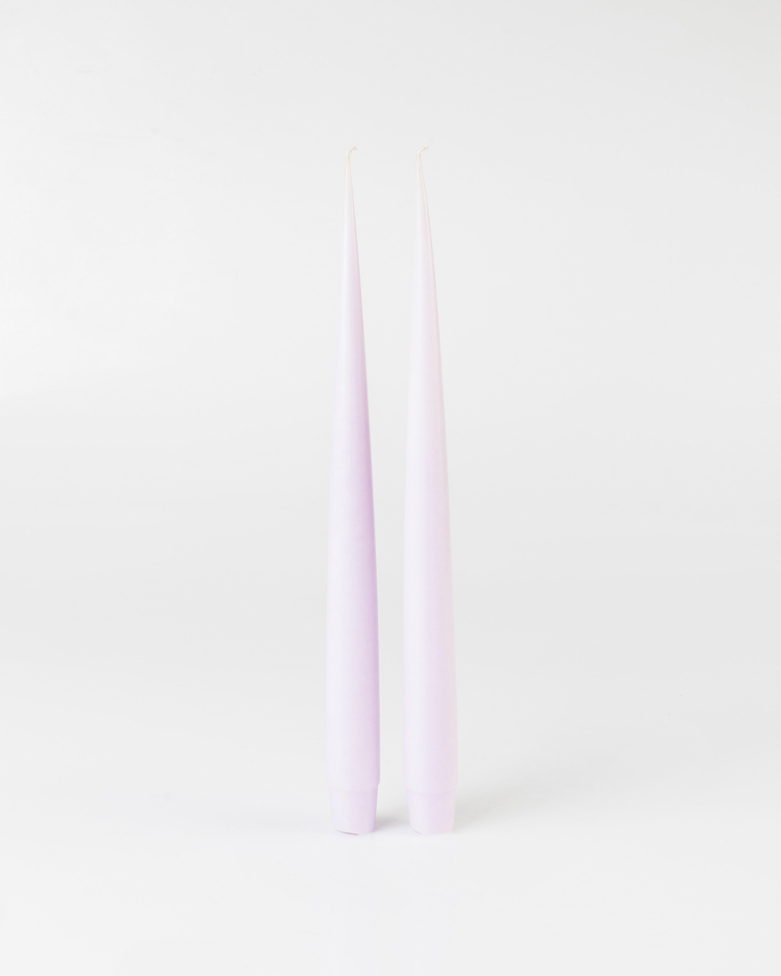 Melle Tapered Candle Sticks S-2 -  lilac