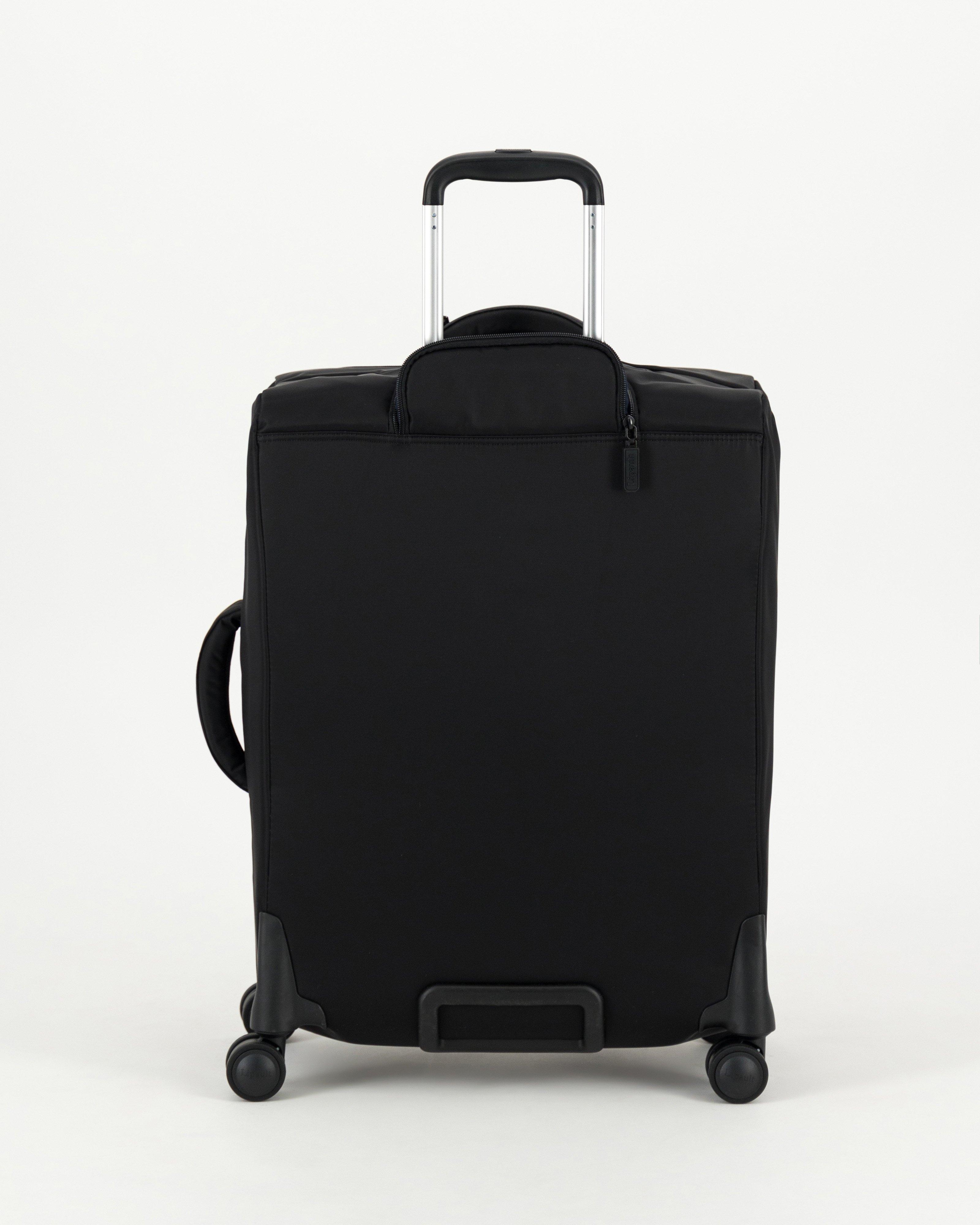 Lipault Plume Medium Trip Luggage Bag -  black