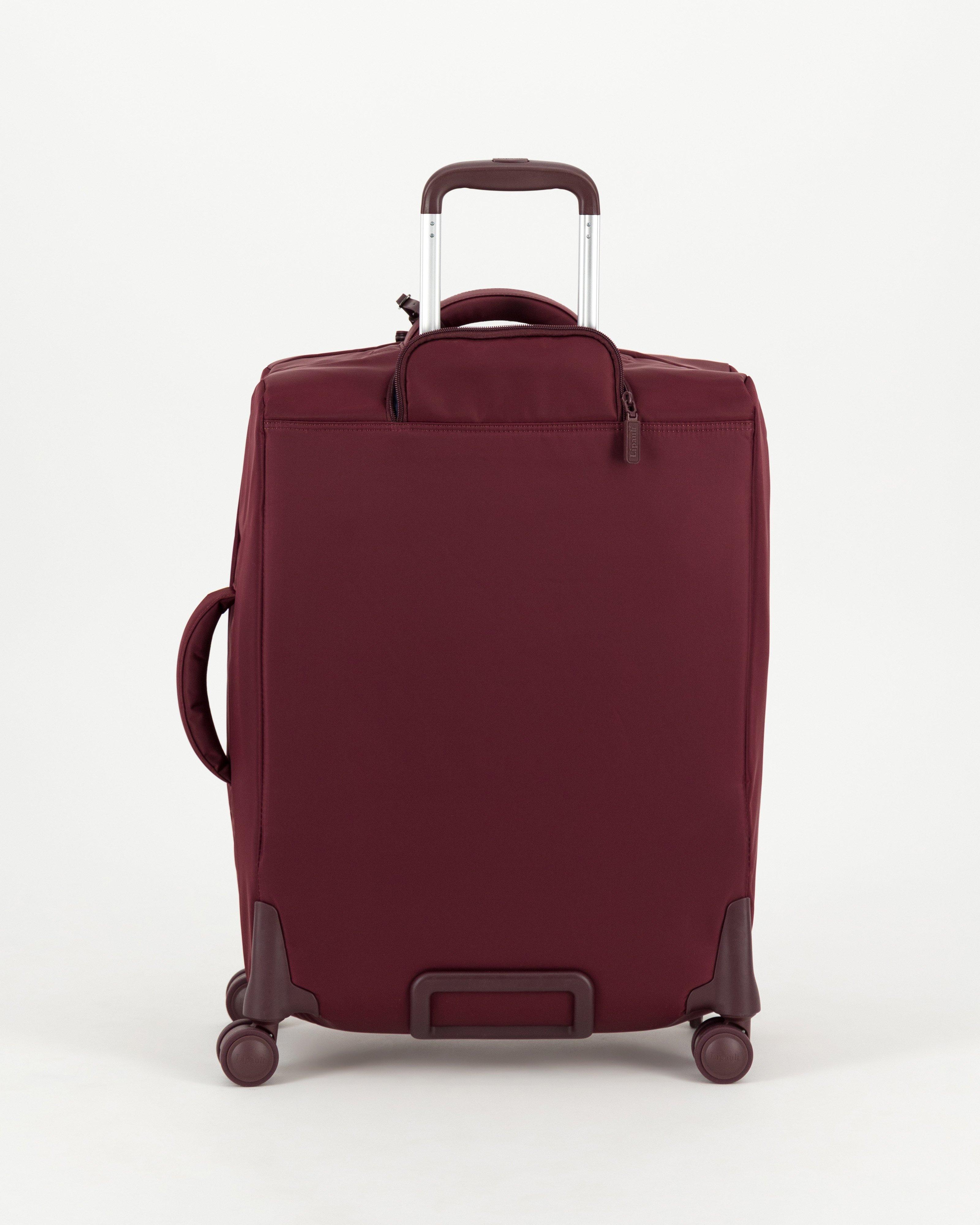 Lipault Plume Medium Trip Luggage Bag -  burgundy