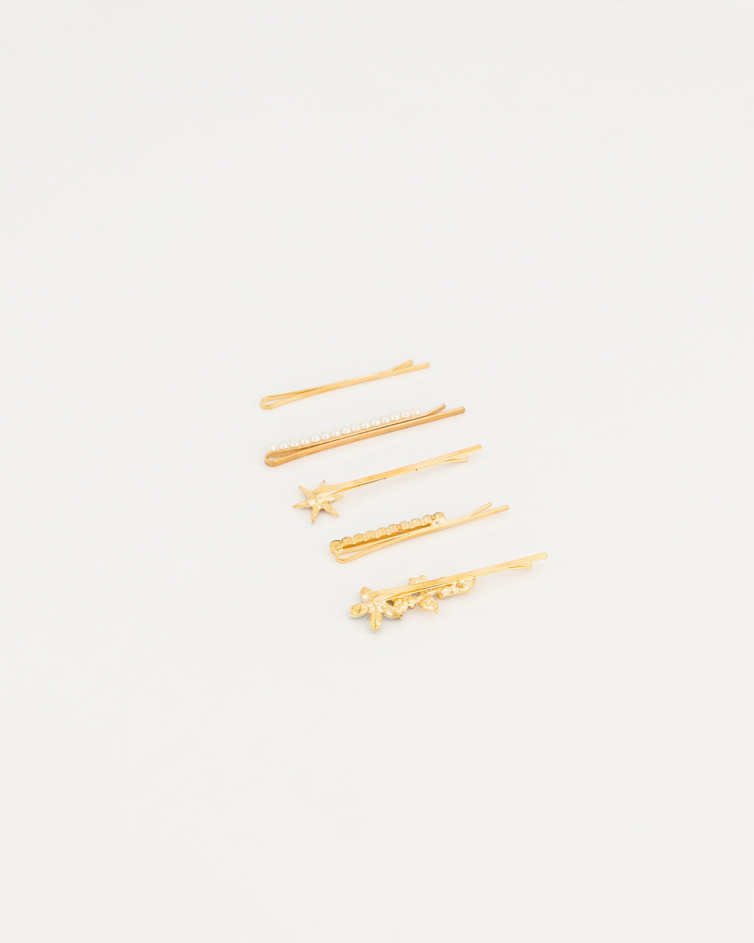 Krista Fancy Clips -  gold