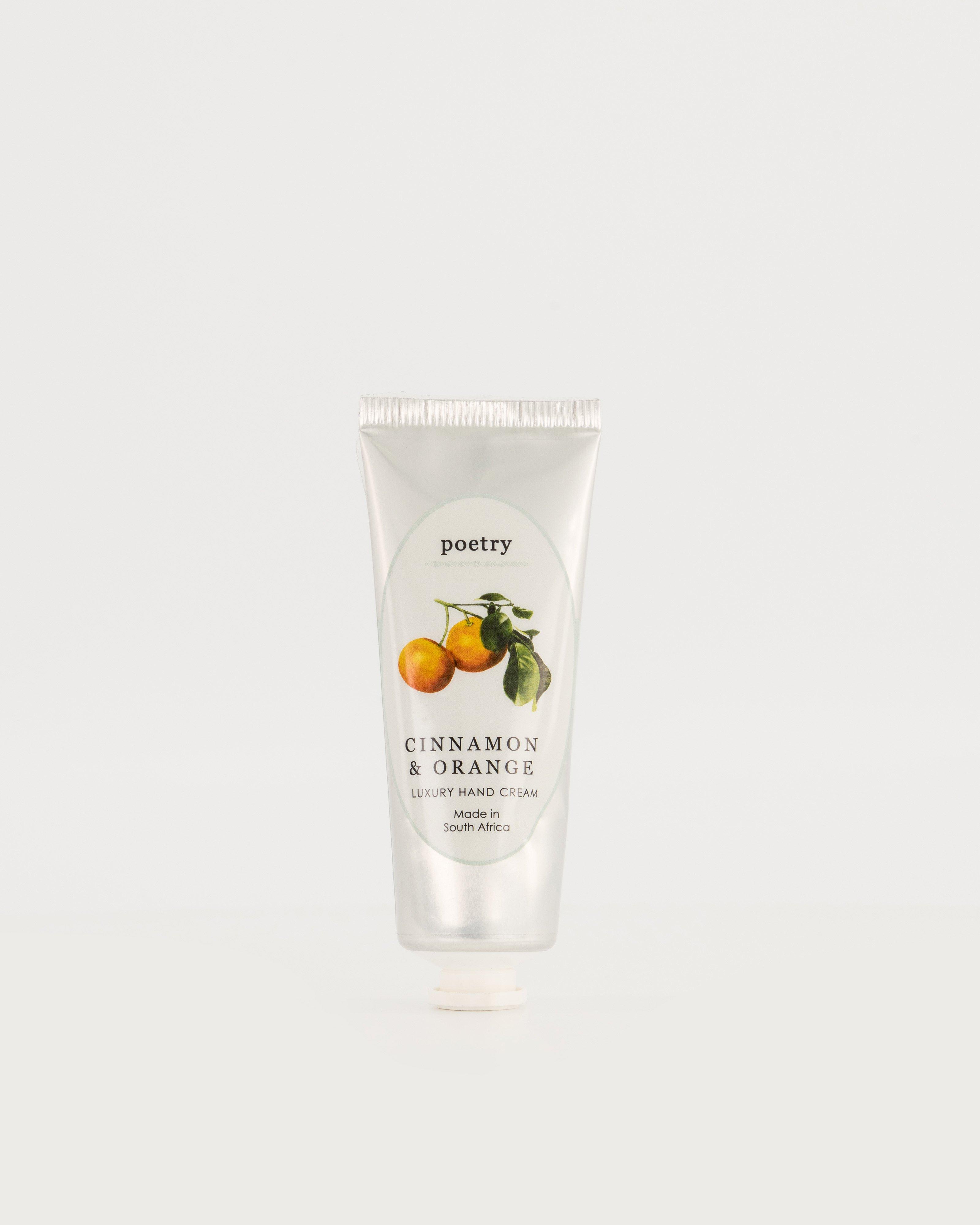 Cinnamon and Orange Luxury Hand Cream -  assorted