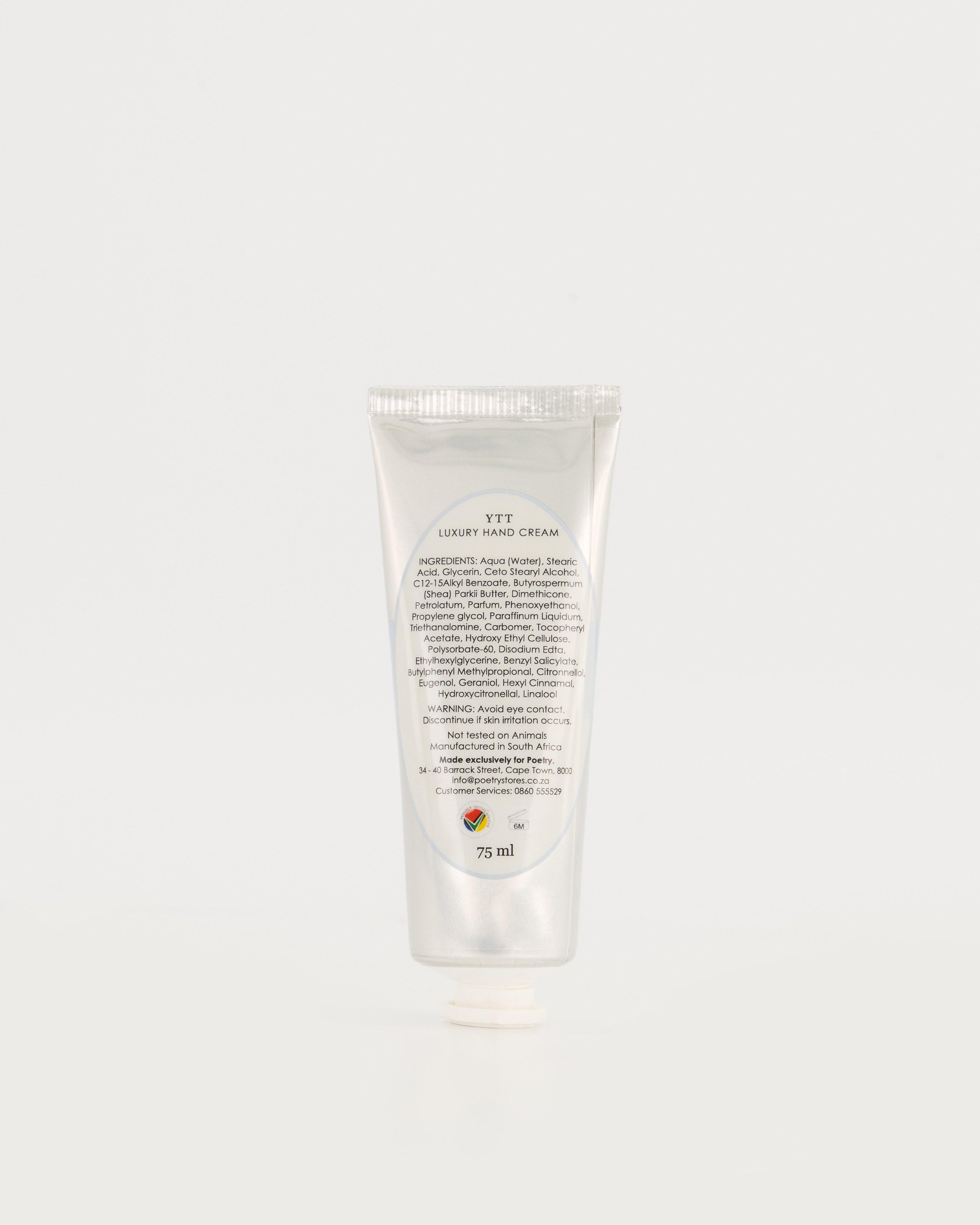 Yesterday, Today and Tomorrow Luxury Hand Cream -  assorted