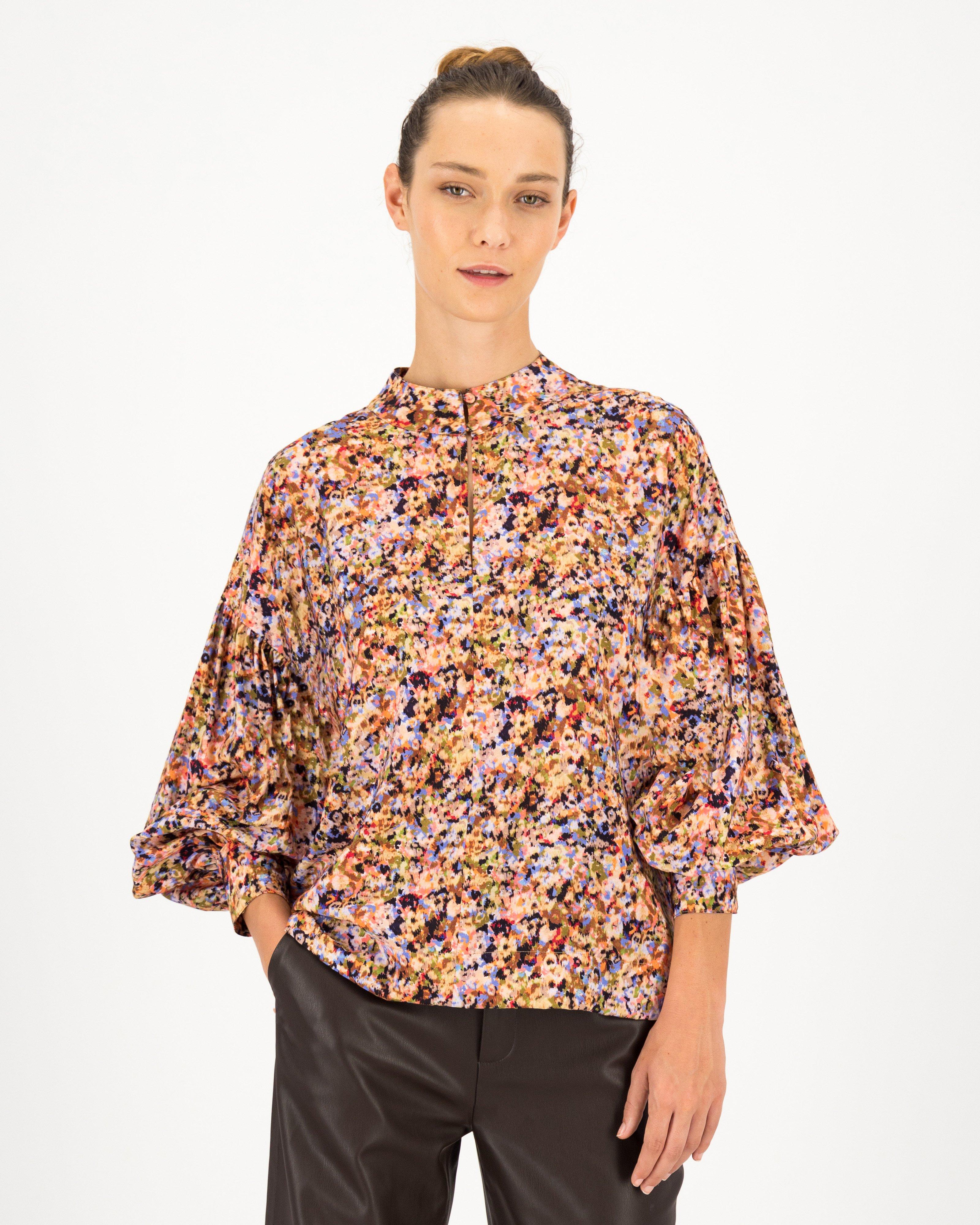 Daphne Printed Blouse -  assorted