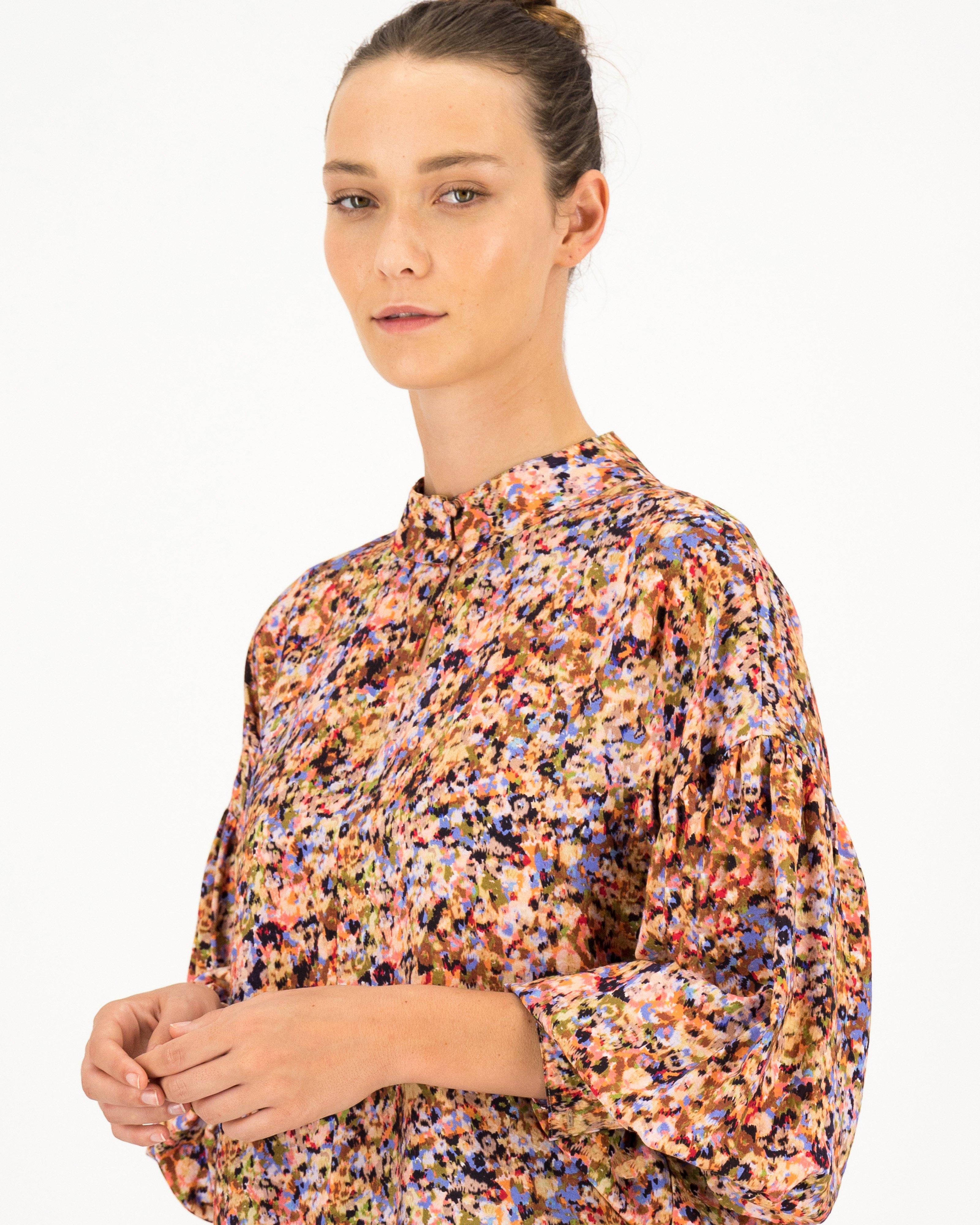 Daphne Printed Blouse -  assorted