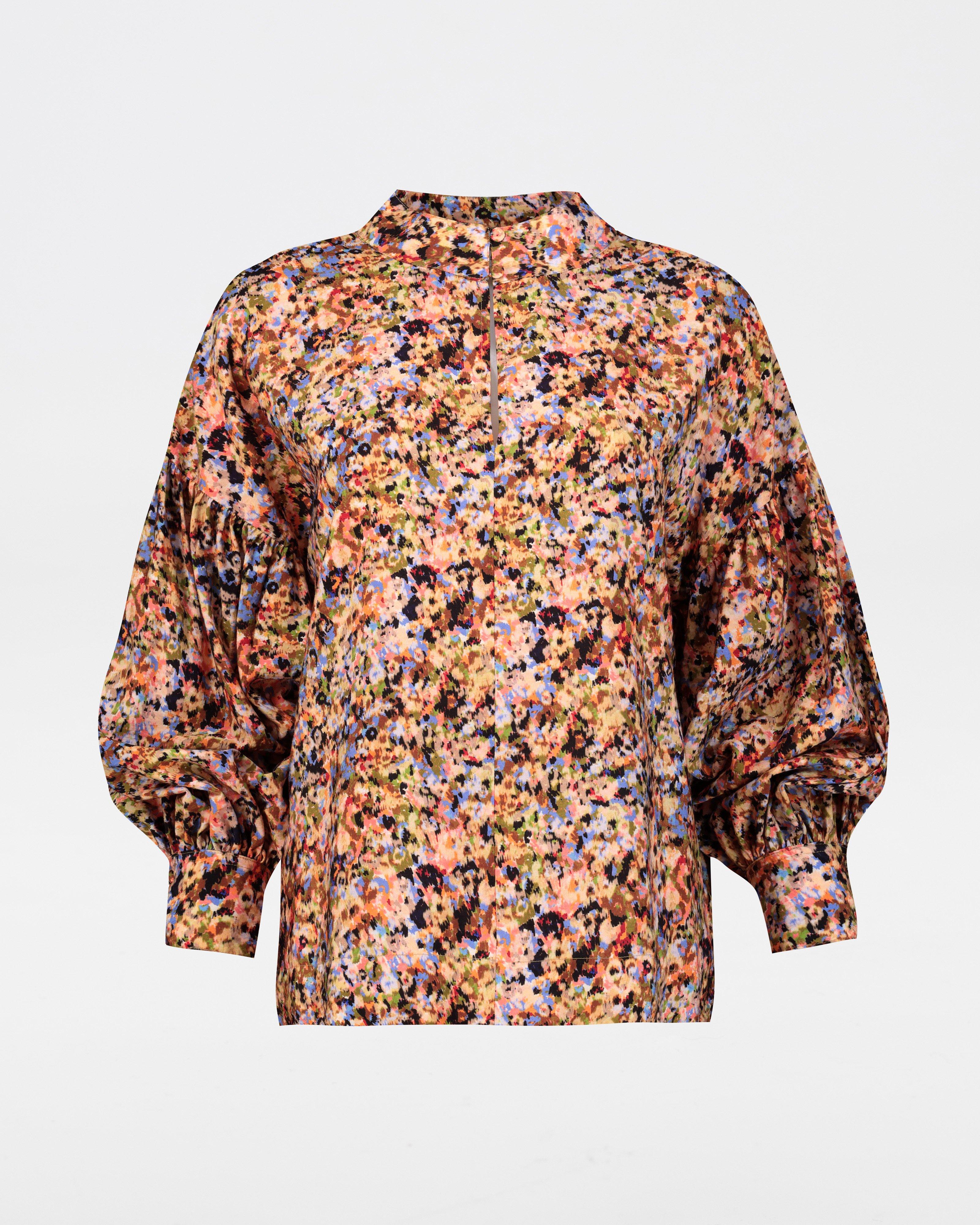 Daphne Printed Blouse -  assorted