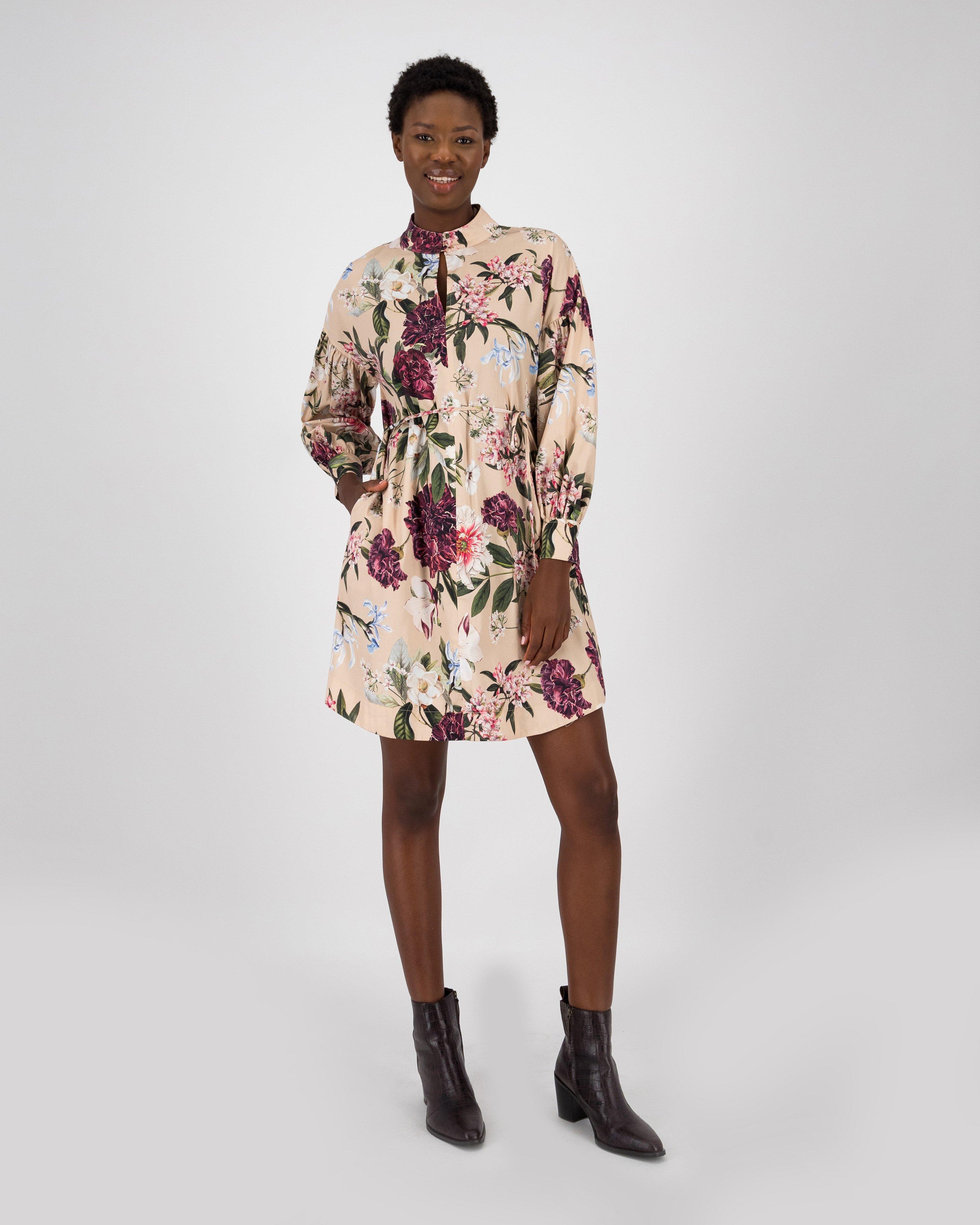 Alia Printed Tunic Dress -  assorted