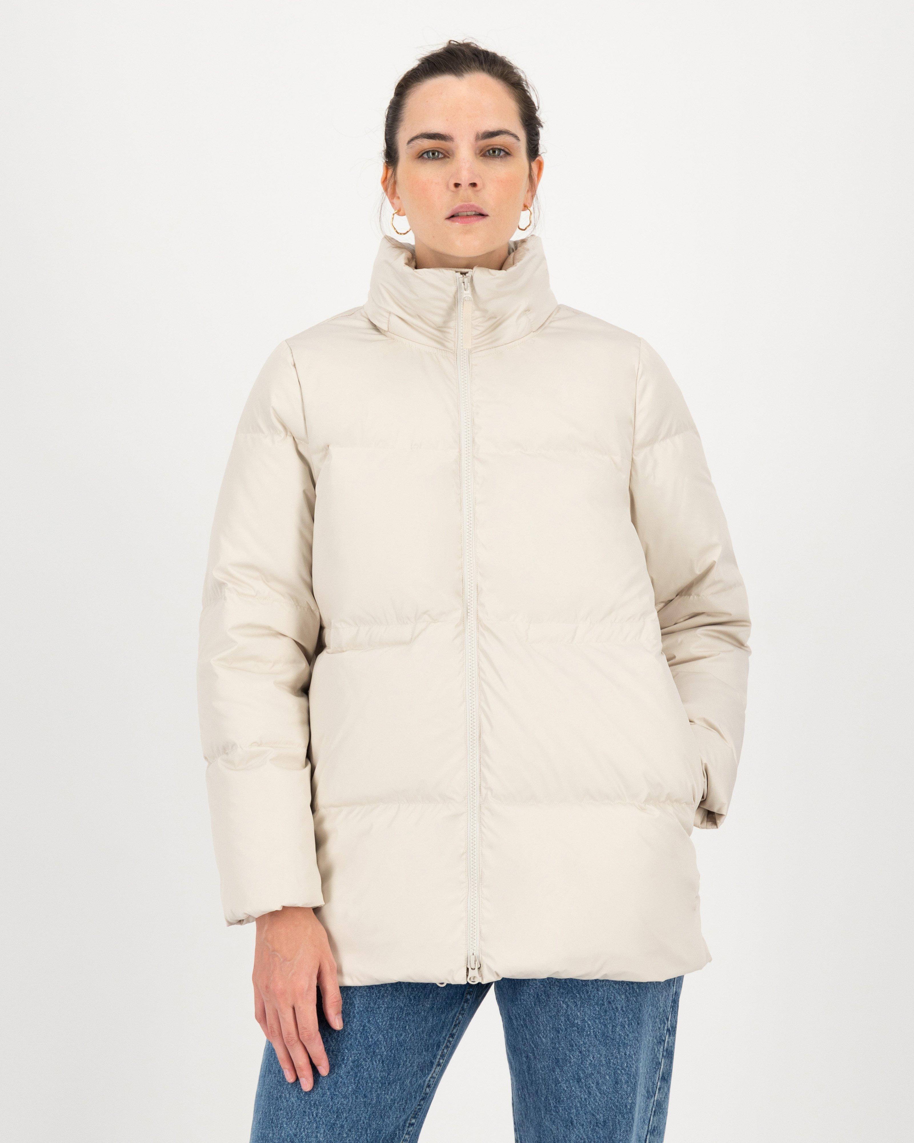 Daisy Goose Down Puffer -  milk