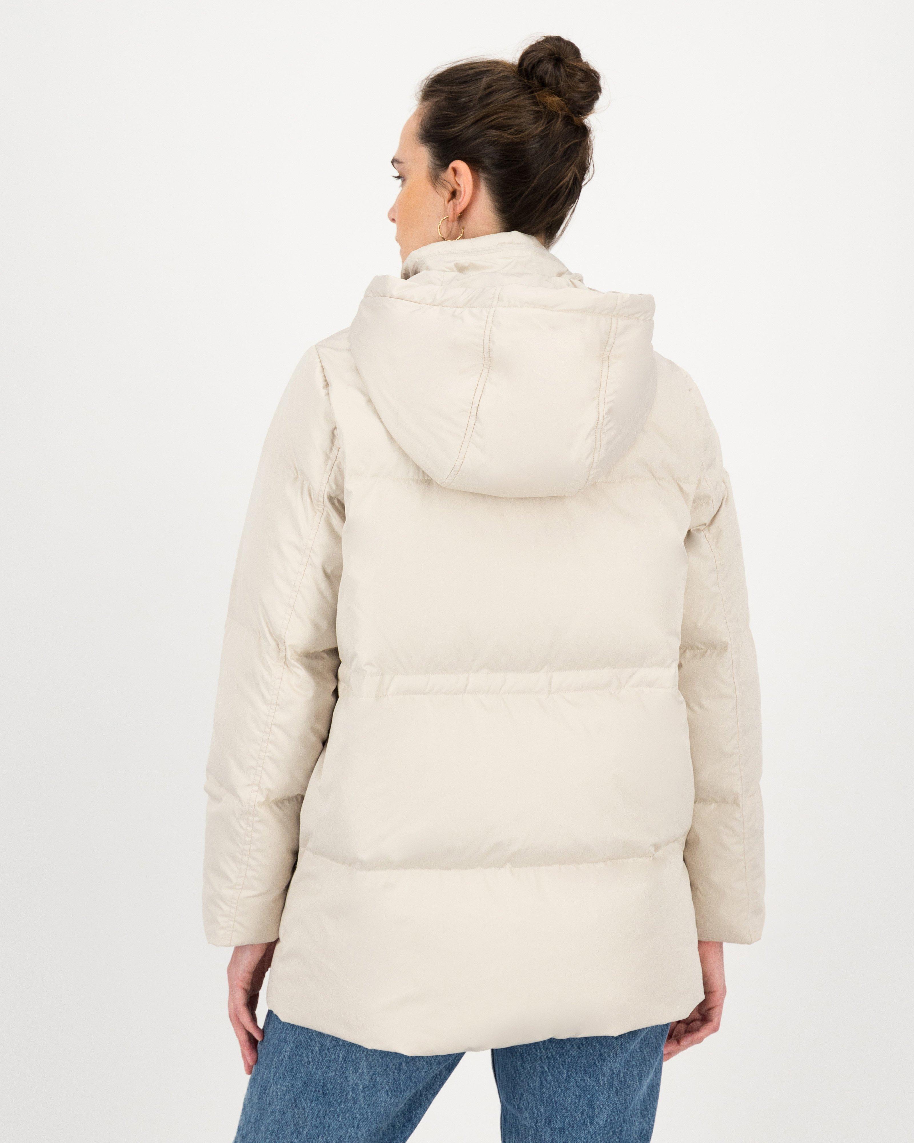 Daisy Goose Down Puffer -  milk