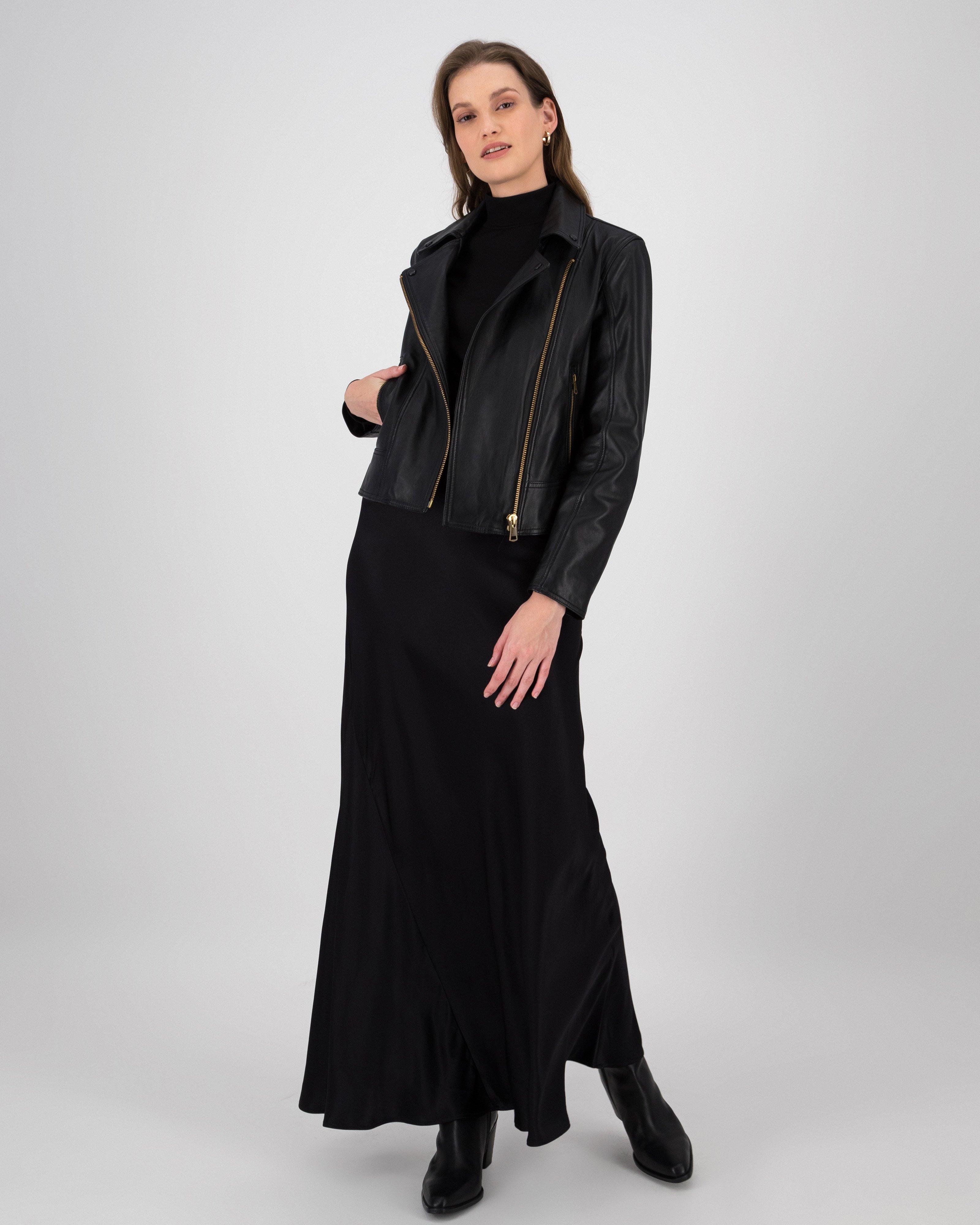 Poetry Camille Polo Neck Basic -  black