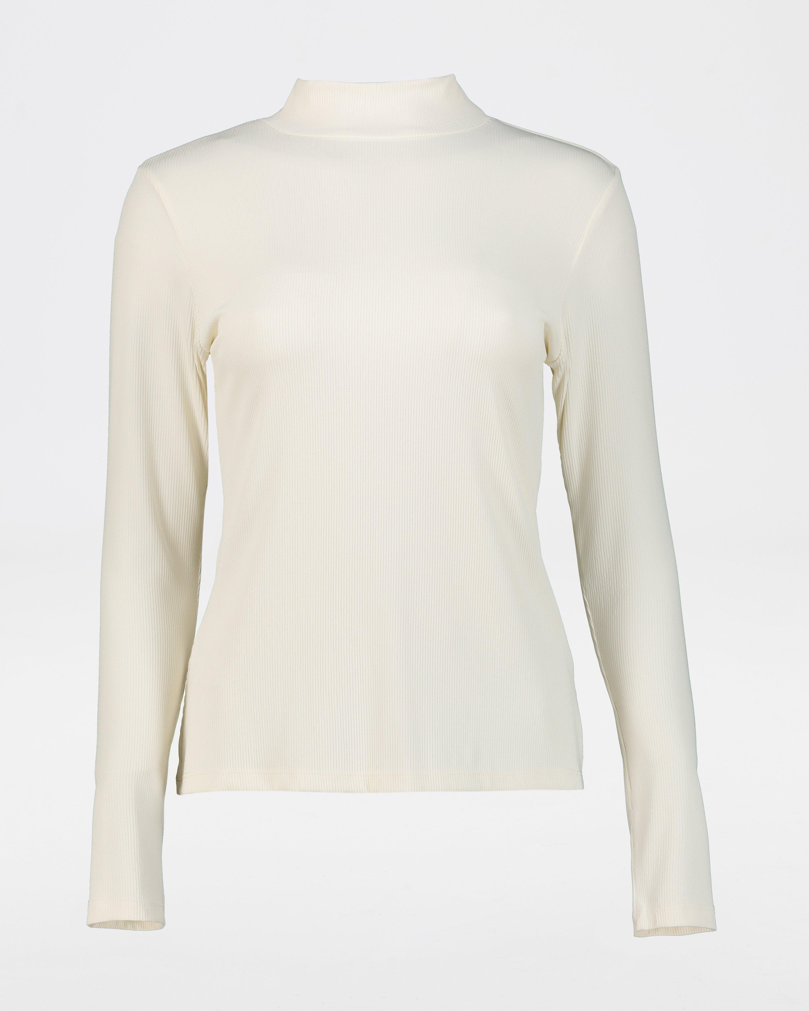 Poetry Camille Polo Neck Basic -  milk